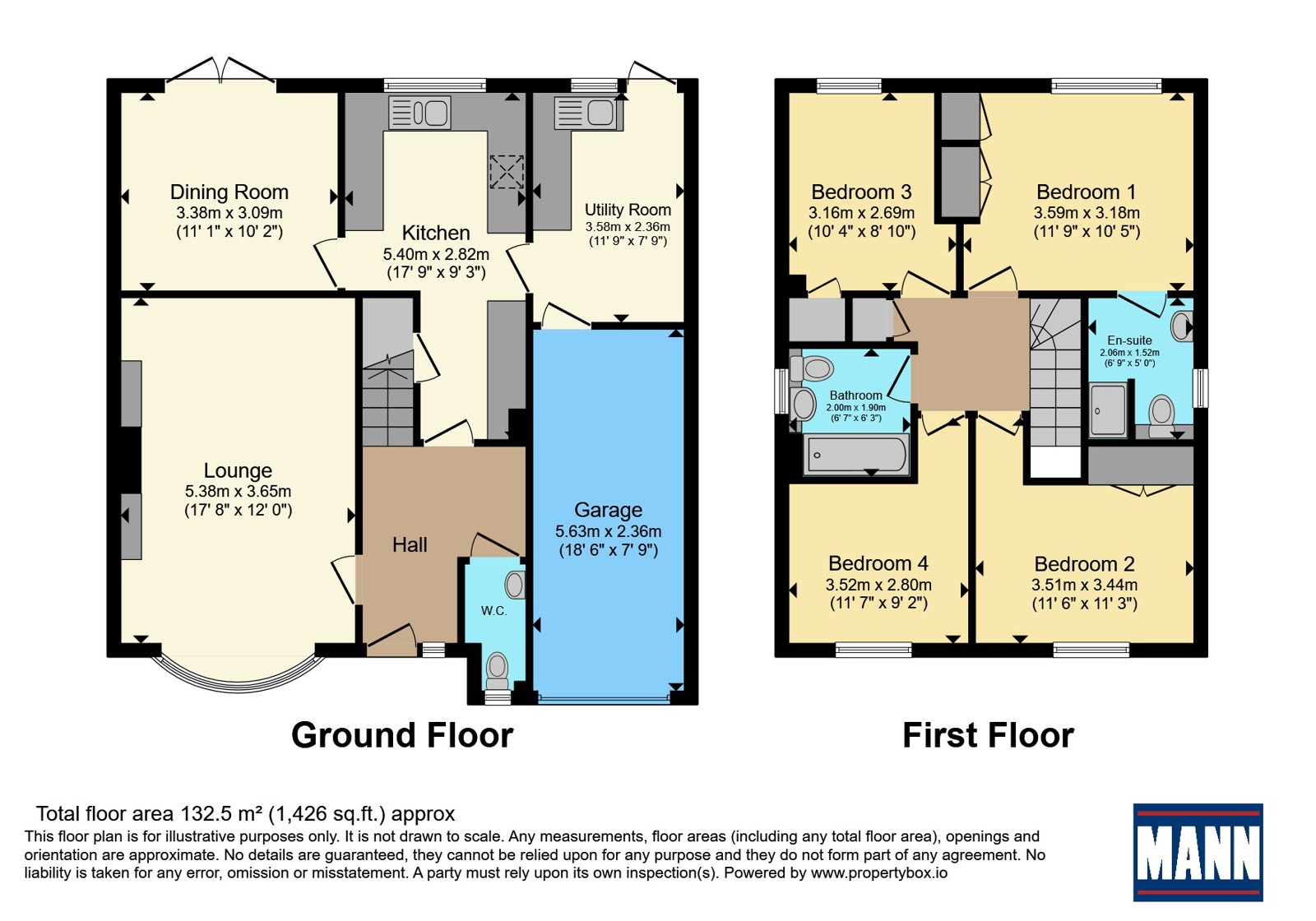 3, Weavering Close, Kent floorplan