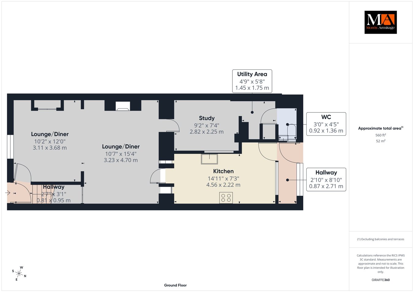 89, Town Street, Wisbech floorplan