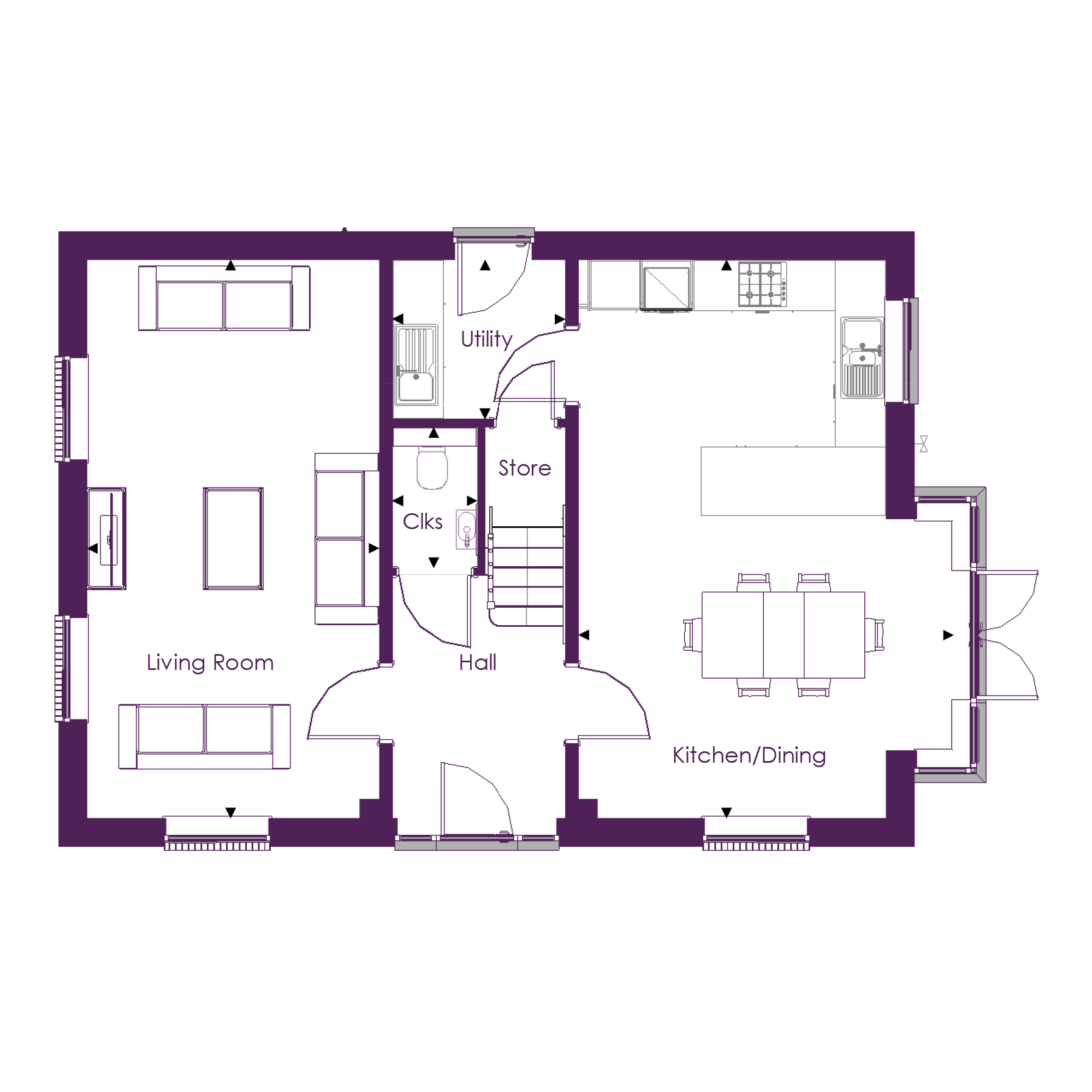 1003, Nottingham Road, Fairham floorplan
