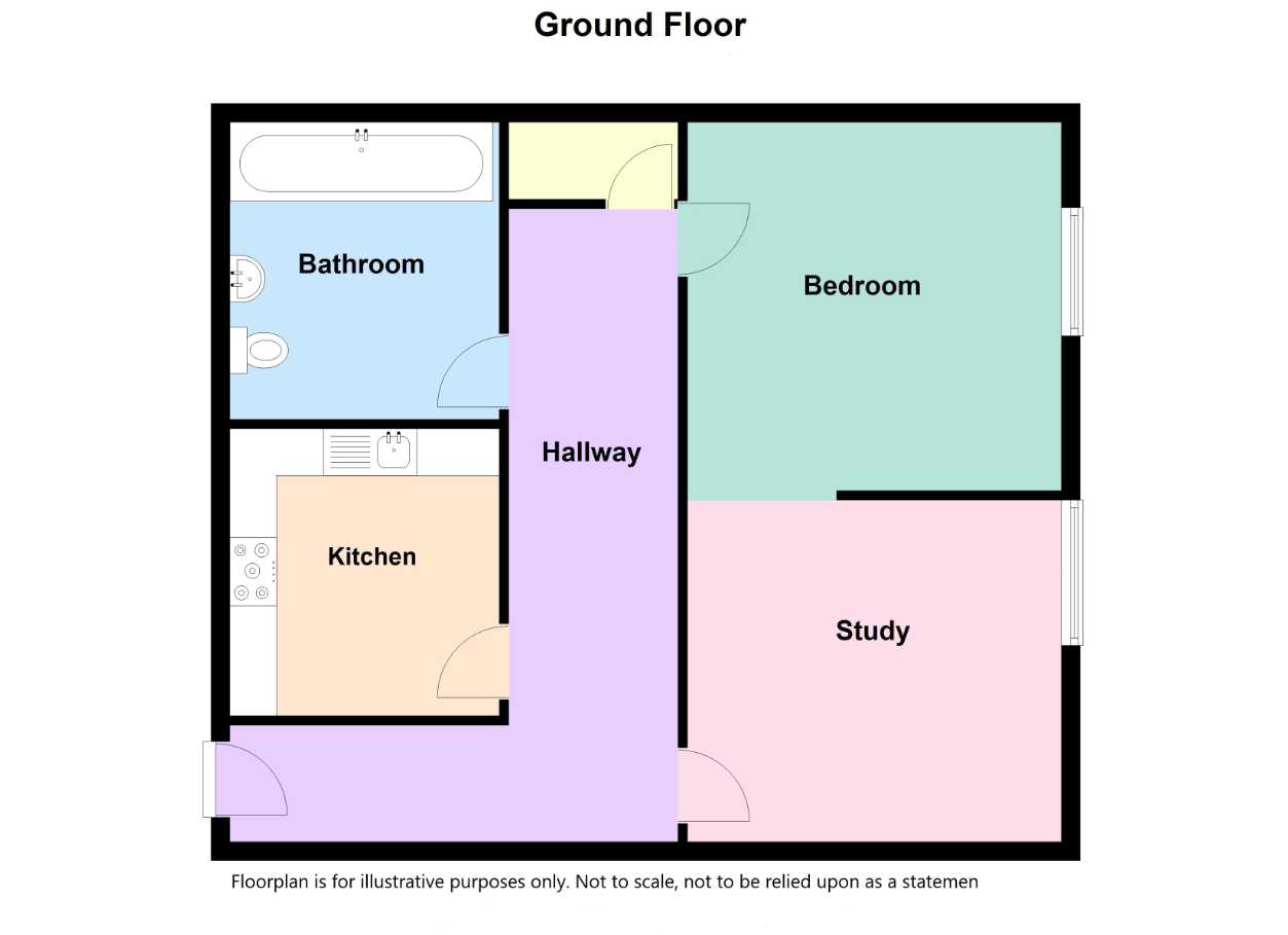 1818, The Cube West, 197 Wharfside Street, Birmingham floorplan