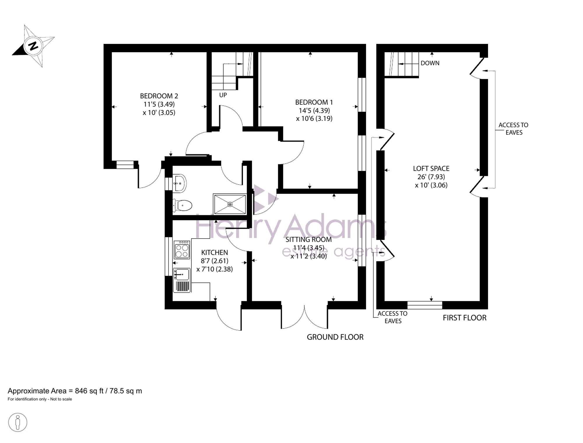 Downsea Chalet Nab Walk, Chichester floorplan