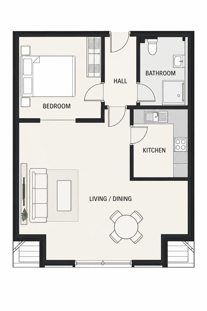 Apartment, 8, North Farm Rise, Tunbridge Wells floorplan