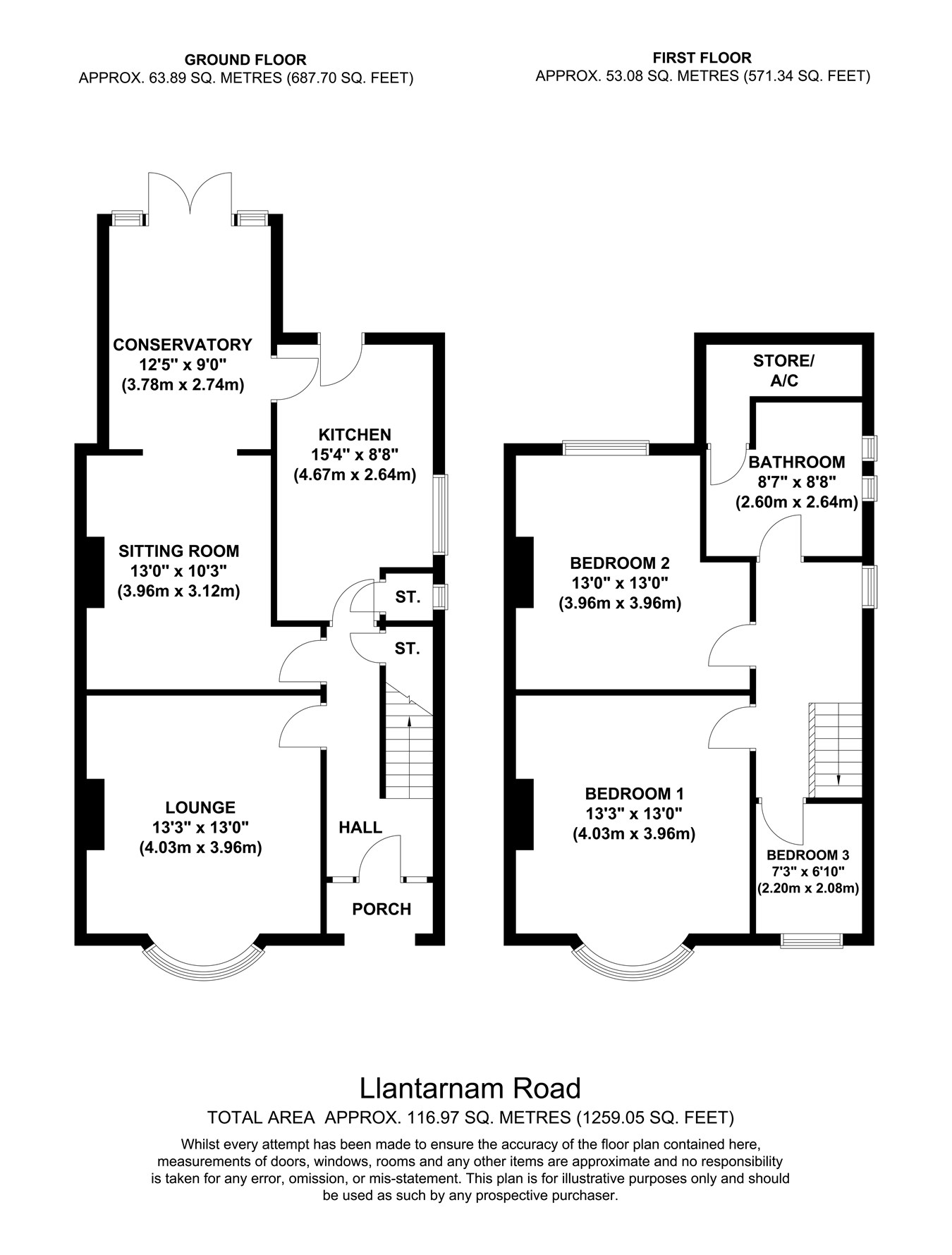 3 bed semidetached house for sale in Llantarnam Road, Llantarnam