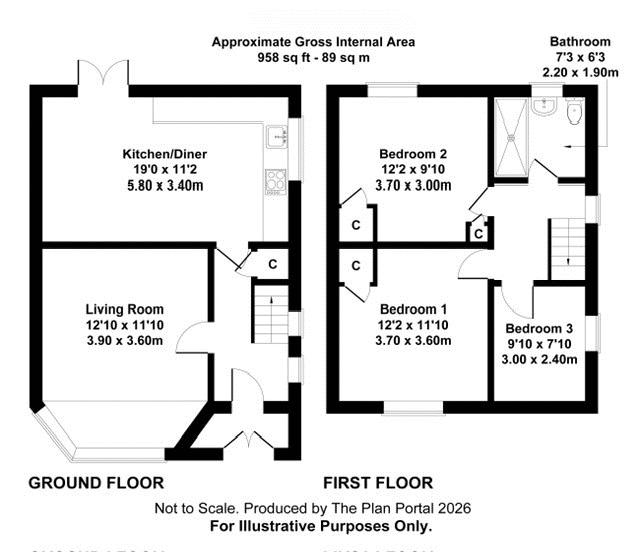 17, South View, Blyth floorplan