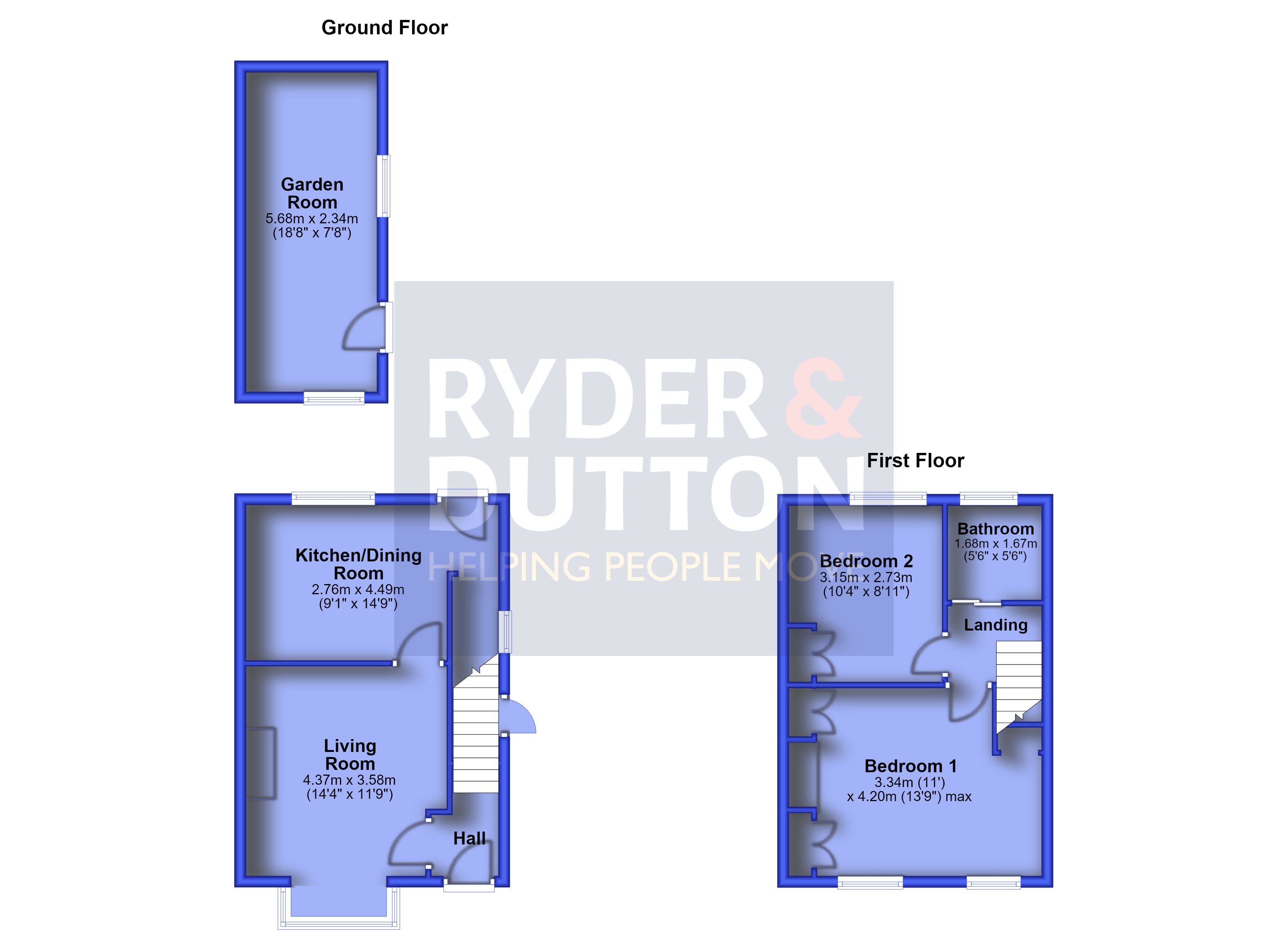 Sunnymead, West Yorkshire floorplan