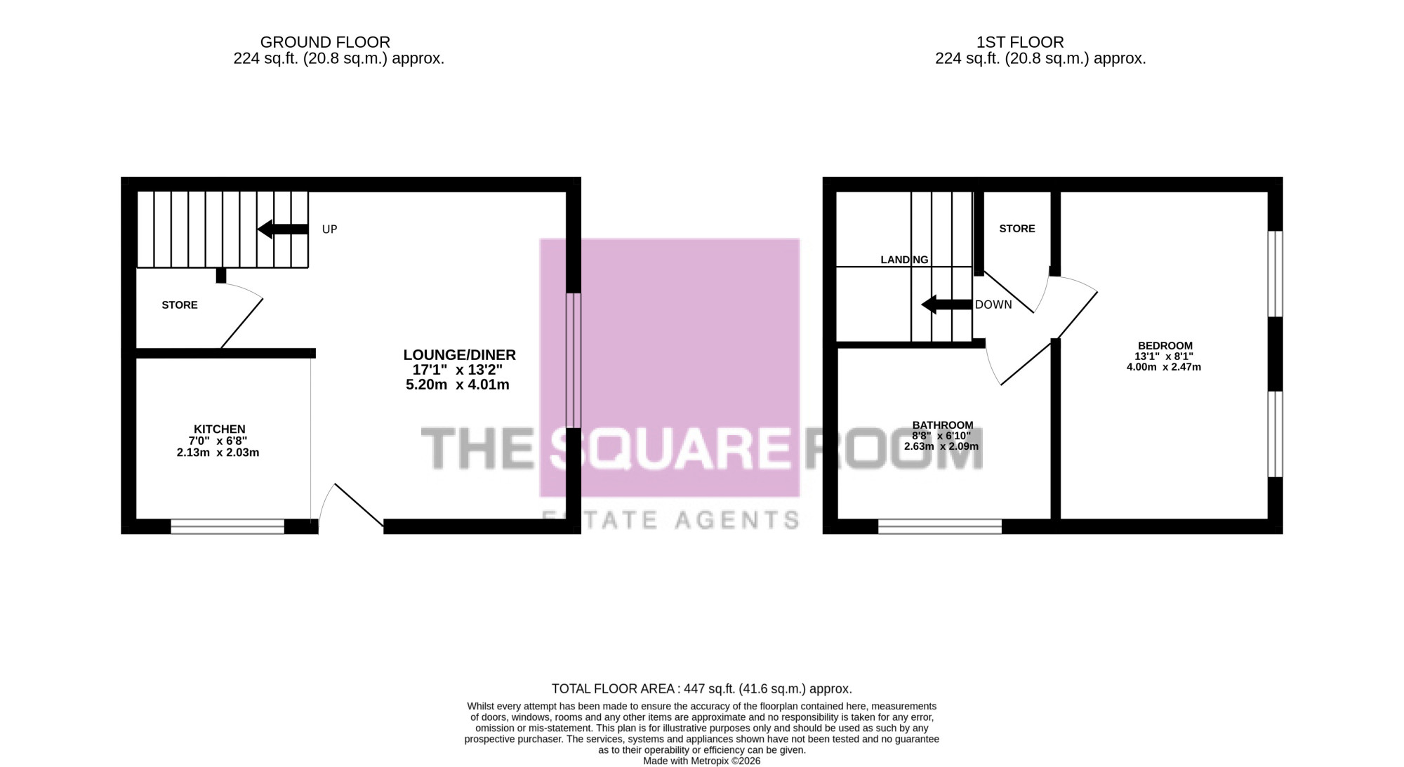 4, Boleyn Court, Blackpool floorplan