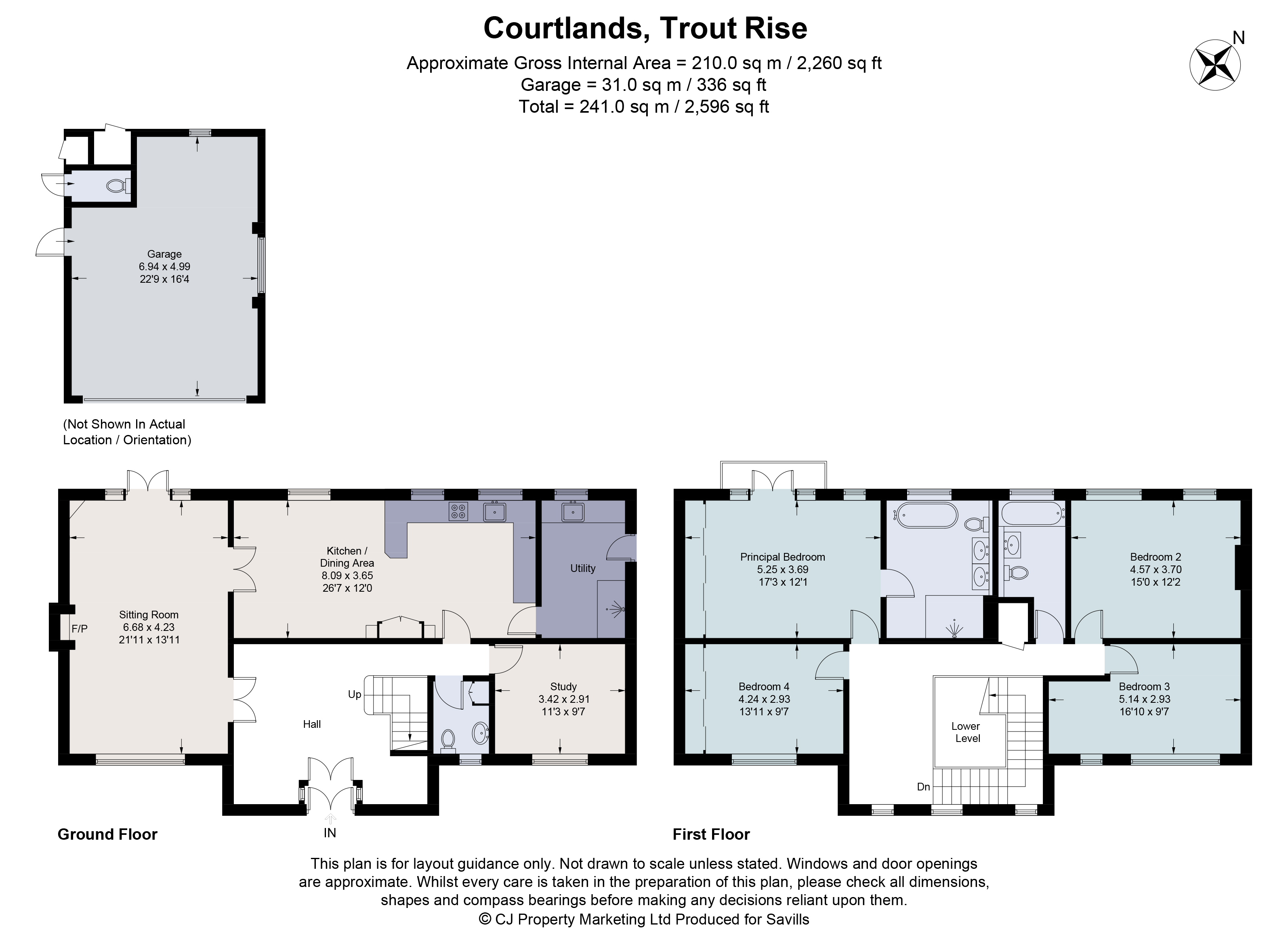 Courtlands,, Trout Rise, Rickmansworth floorplan