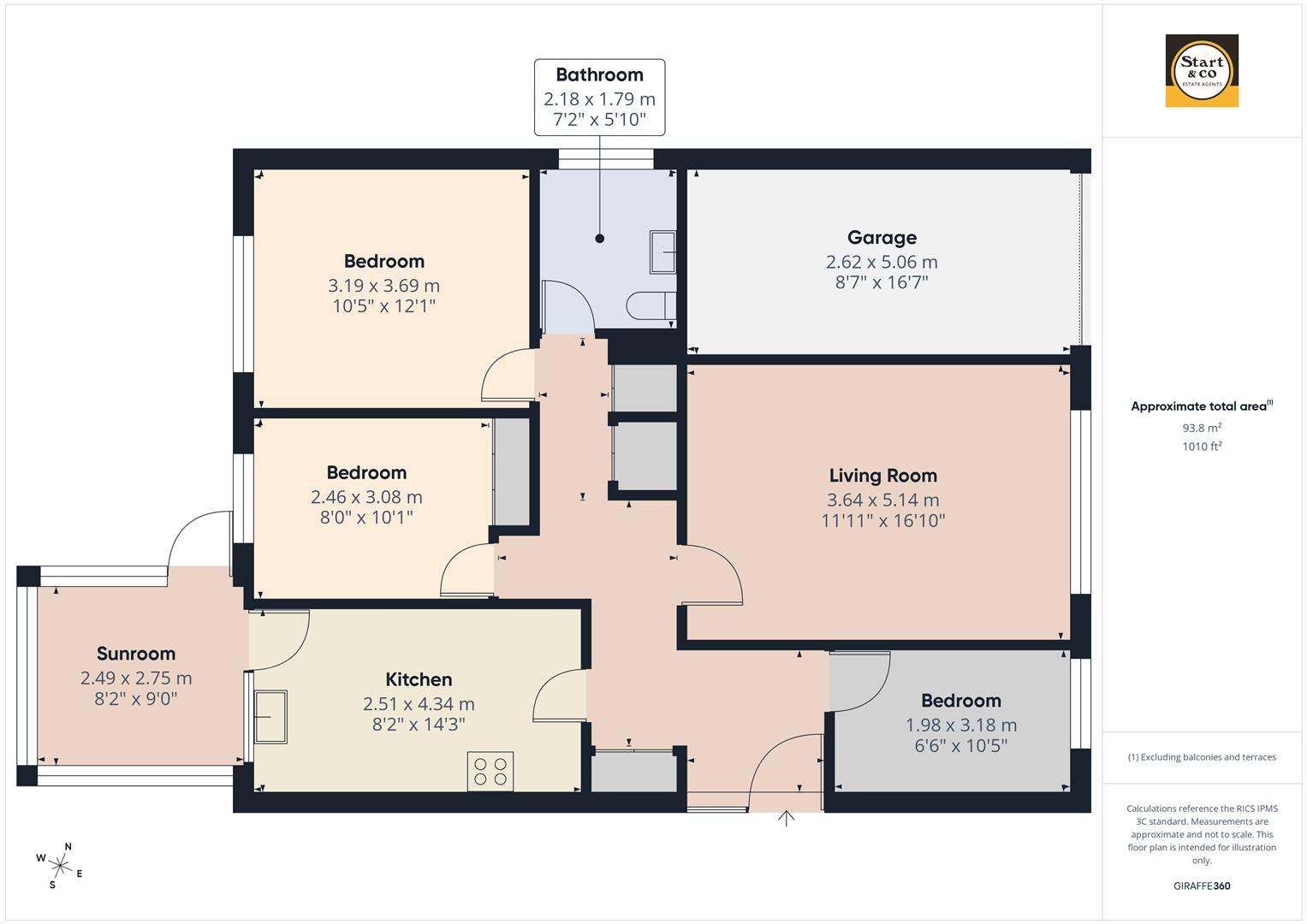 16, Bedowan Meadows, Newquay floorplan