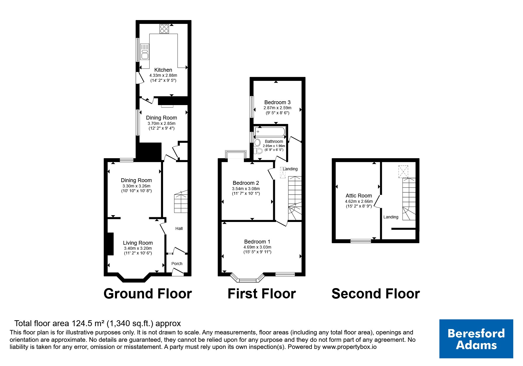 8, Maeshyfryd Road, Isle of Anglesey floorplan