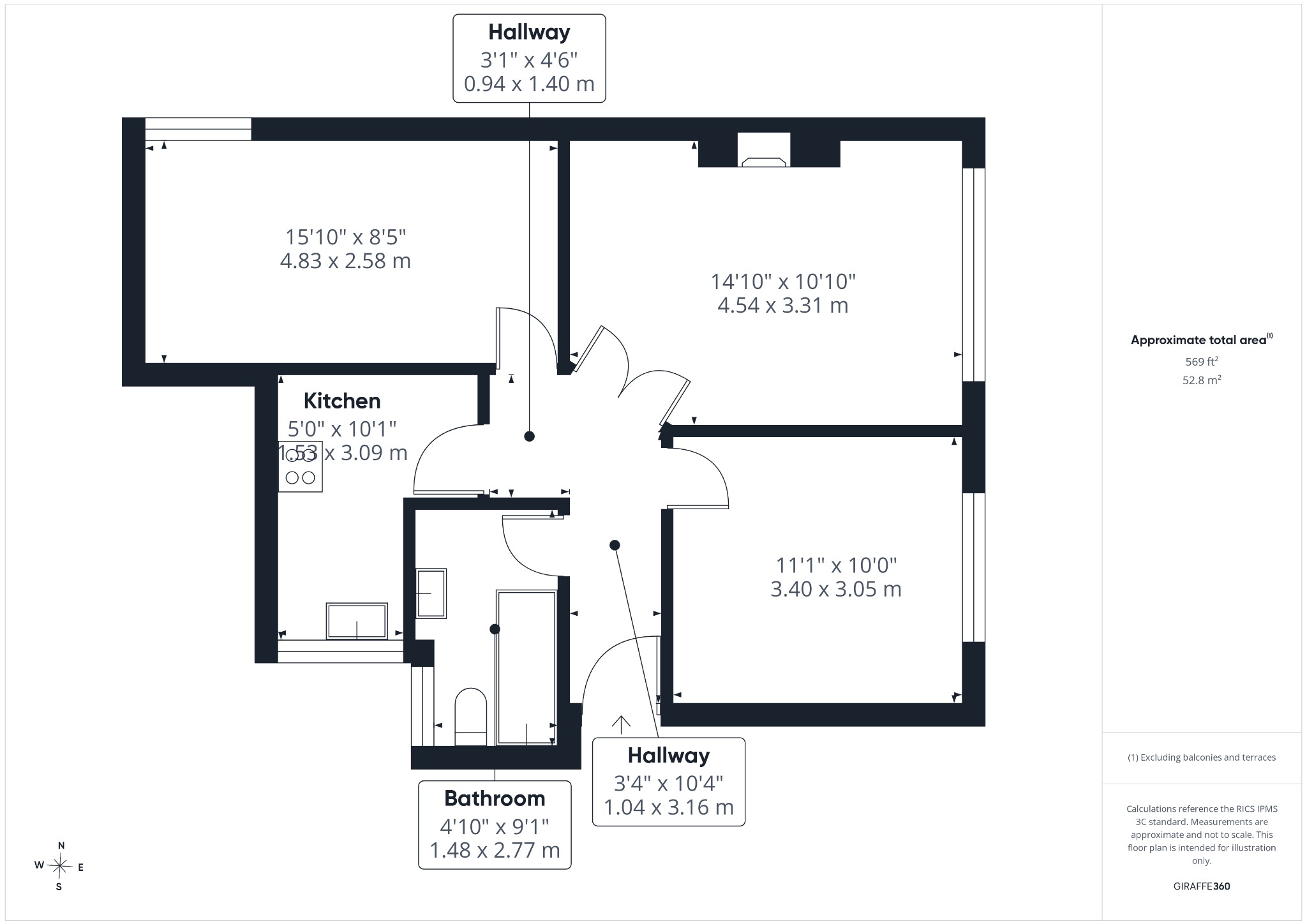 7, Shirley Court, London floorplan