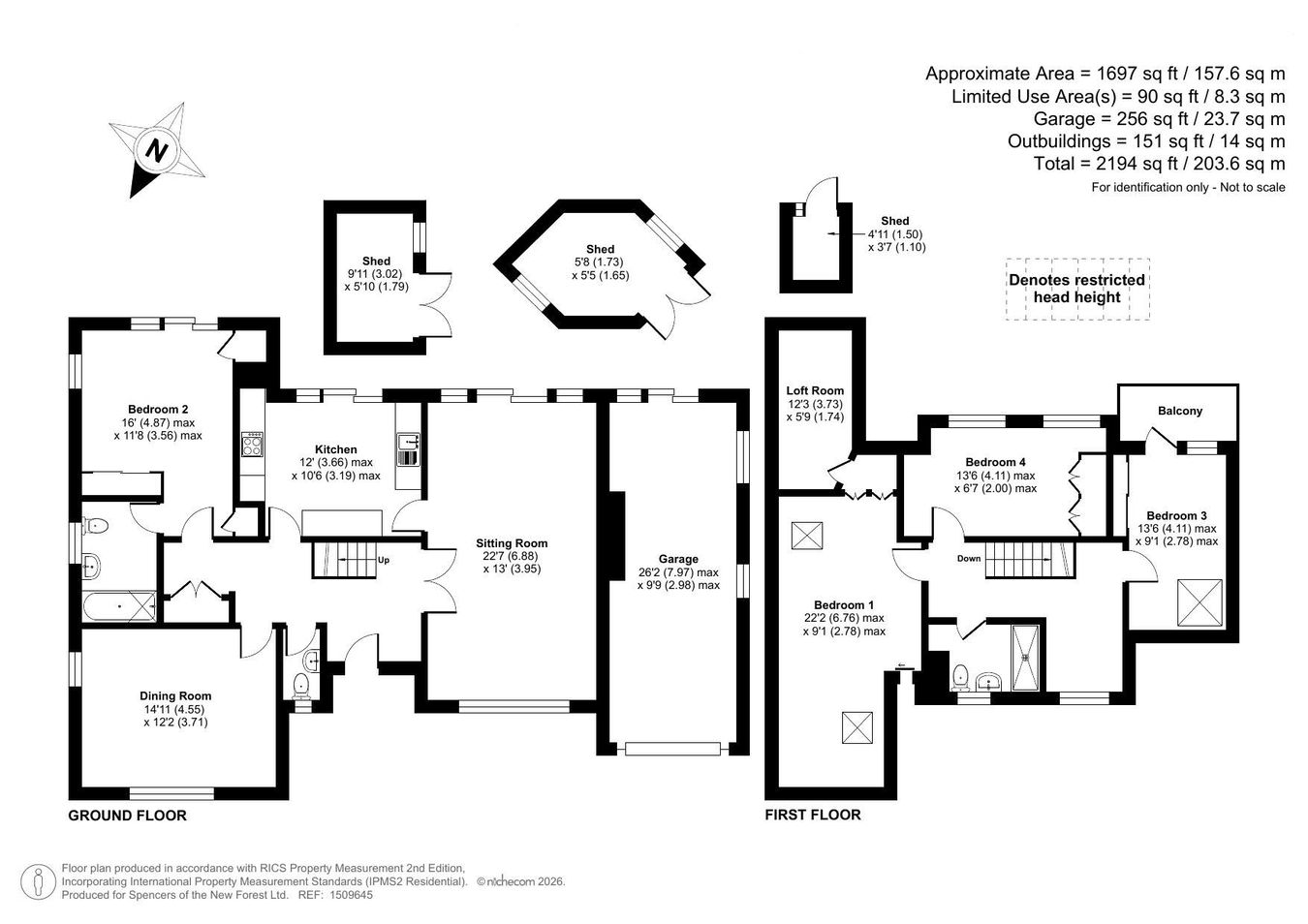 32, Rothesay Drive, Christchurch floorplan