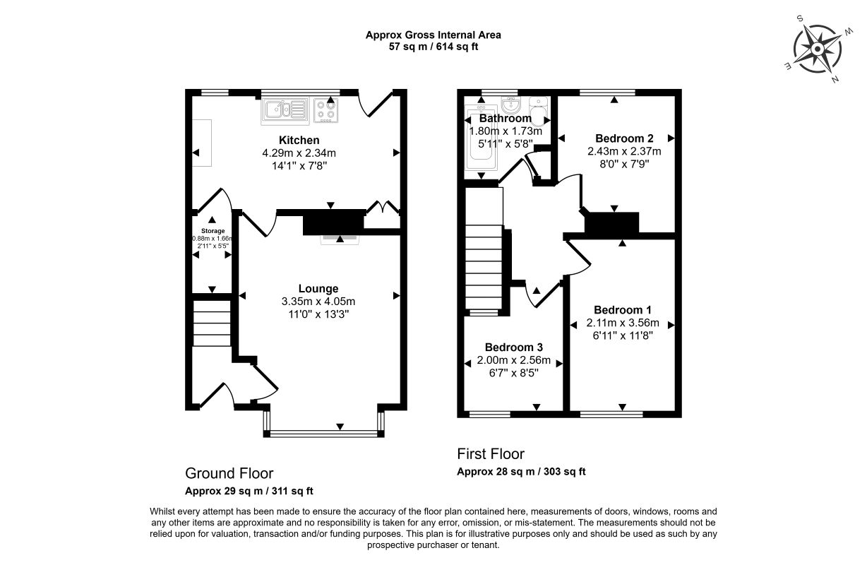 2, Tweedle Hill Road, Manchester floorplan