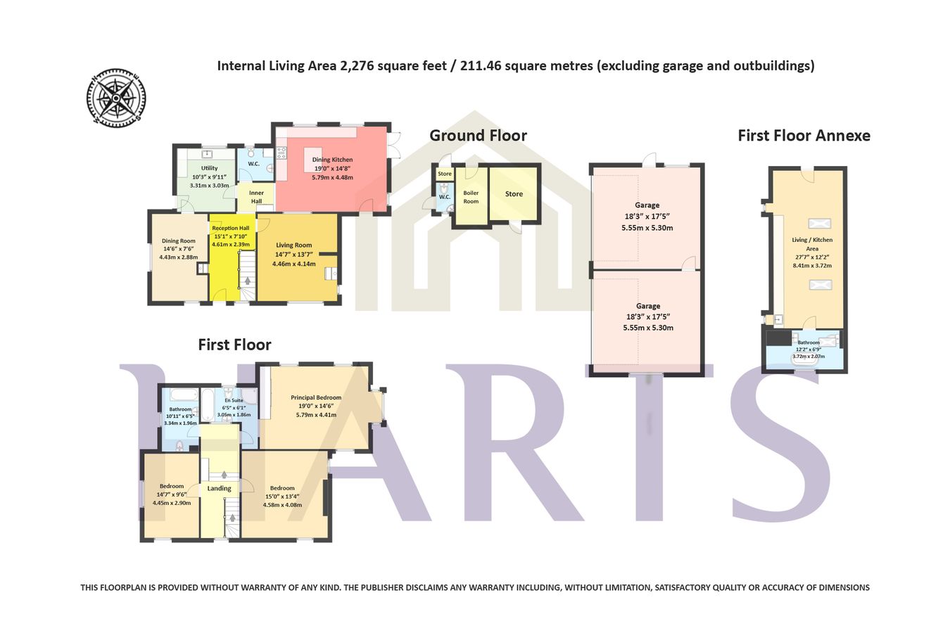 The Cottage, Station Road, Warwick floorplan