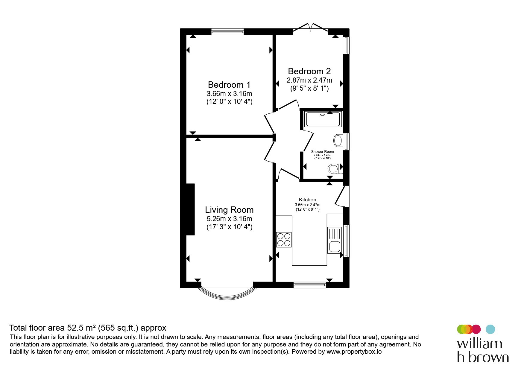 19, St. Marys Close, York floorplan