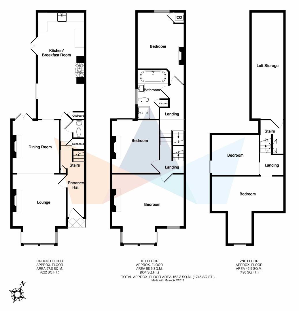 5 Bedrooms Semi-detached house for sale in Queens Gardens, Herne Bay CT6