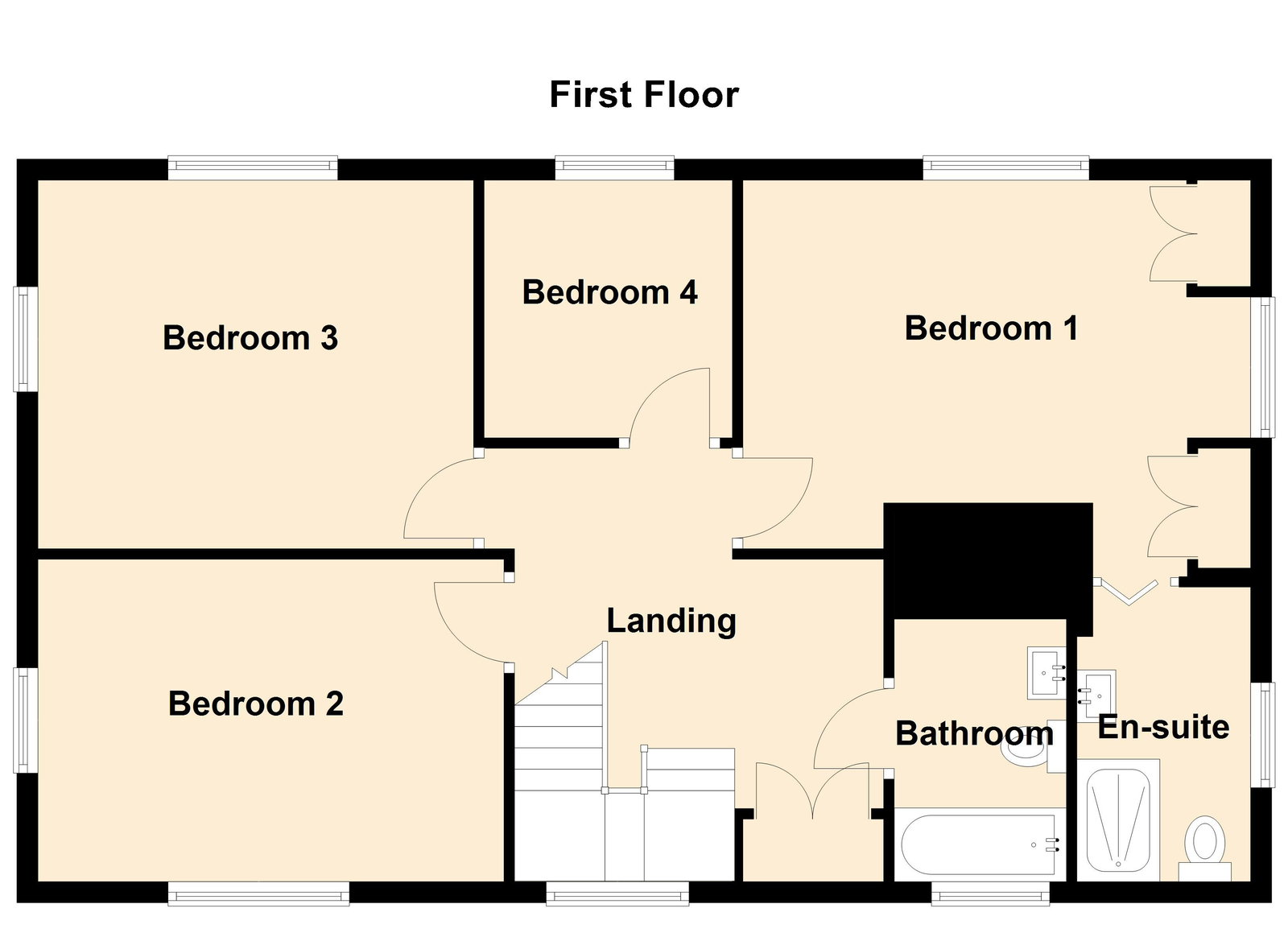 Tregonhay, Saltash floorplan