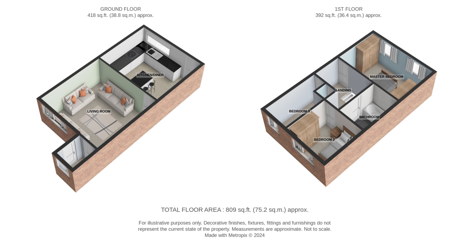 The Hawthorns, Cardiff CF23, 3 bedroom terraced house for sale