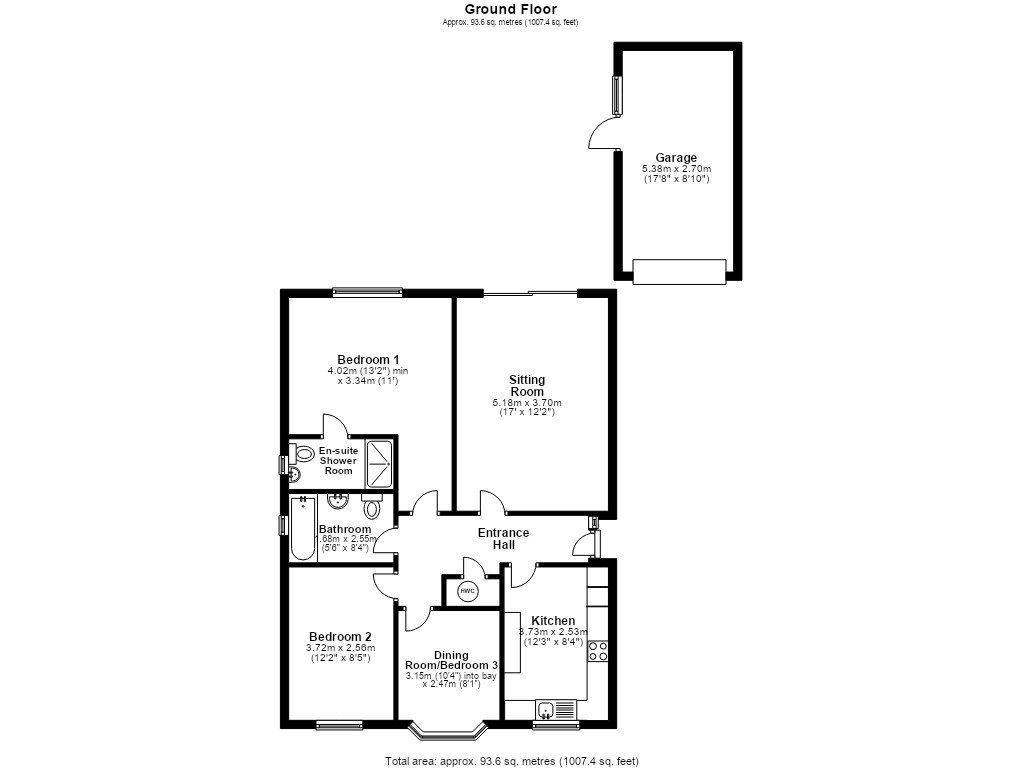 8, Kington View, Somerset floorplan