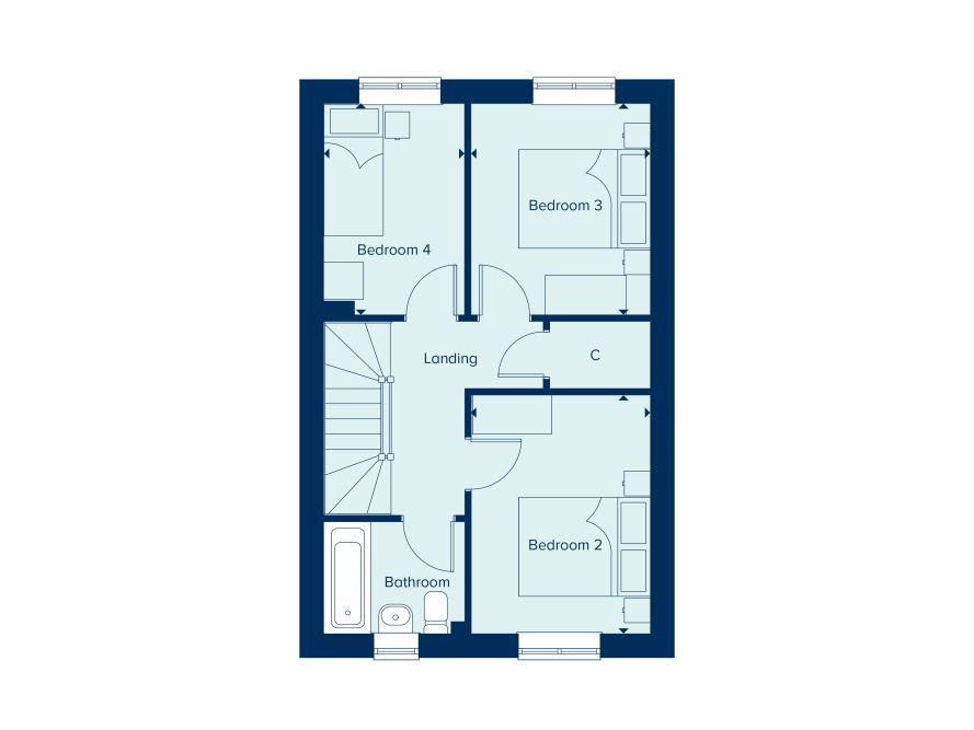 142, Perrybrook Road, Brockworth floorplan
