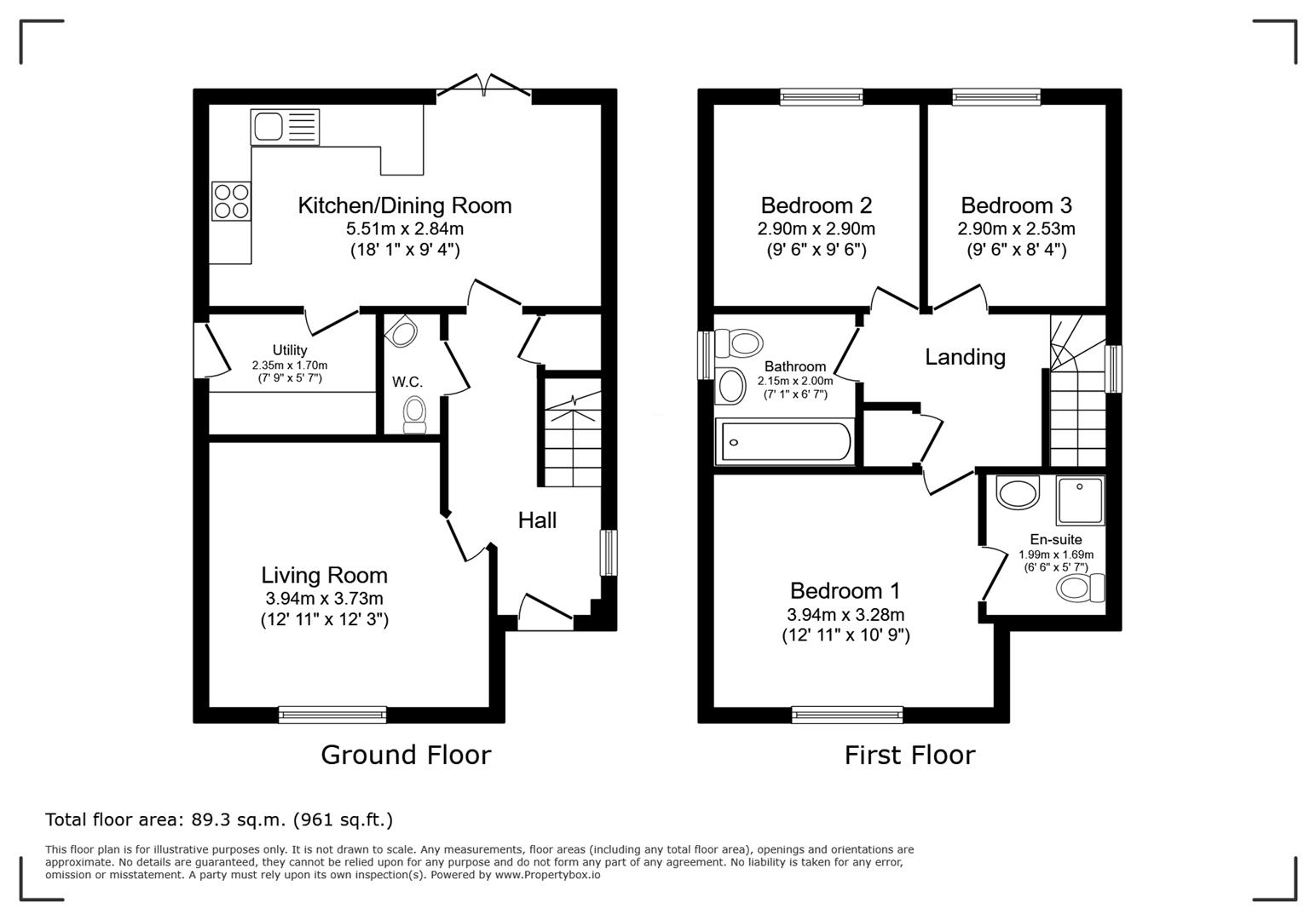 8, Scoter Road, Nottingham floorplan