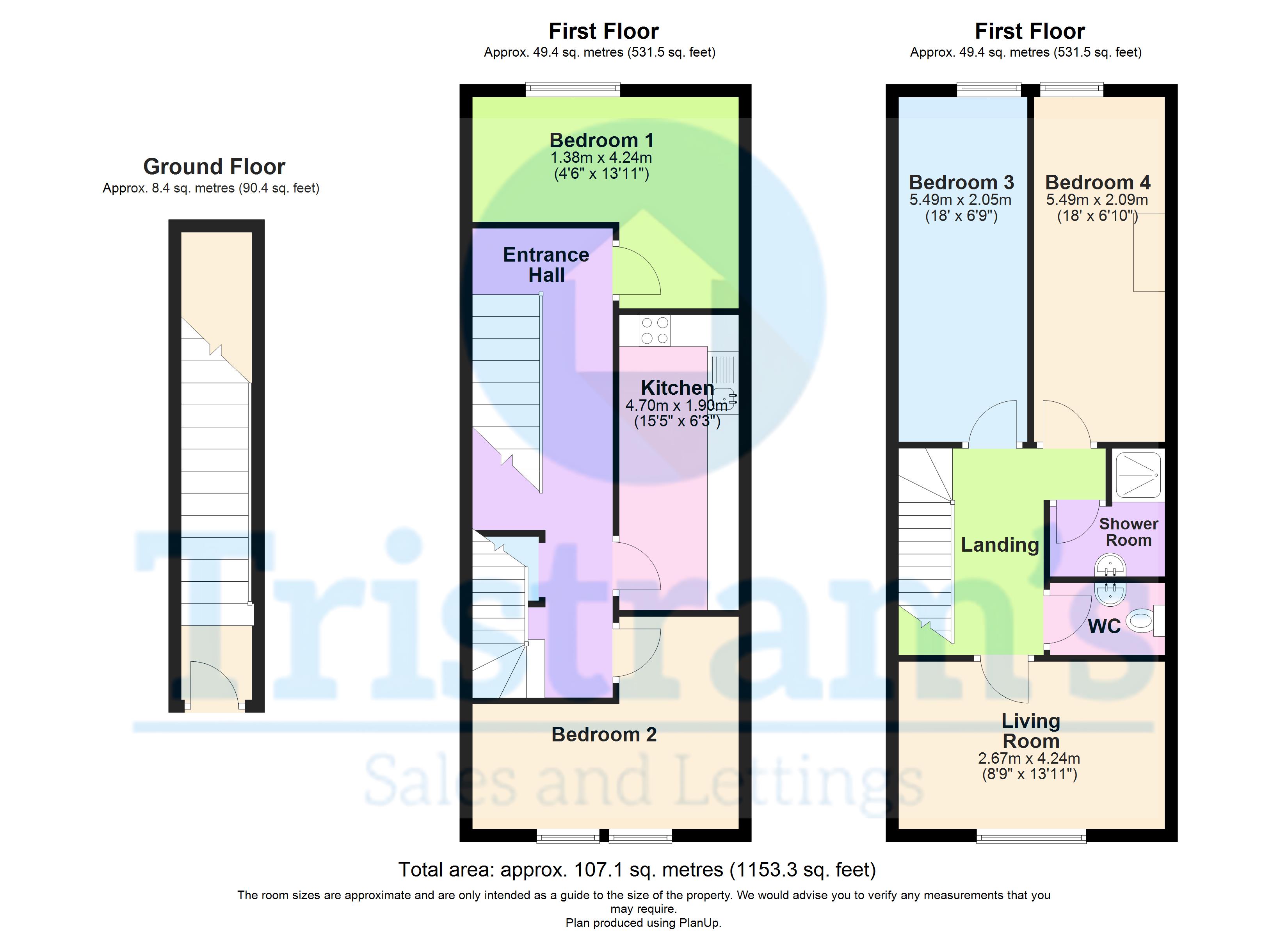 28a, Goose Gate, Nottingham floorplan