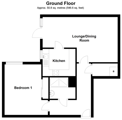 1 Bedrooms Flat for sale in Station Road, Petworth, West Sussex GU28