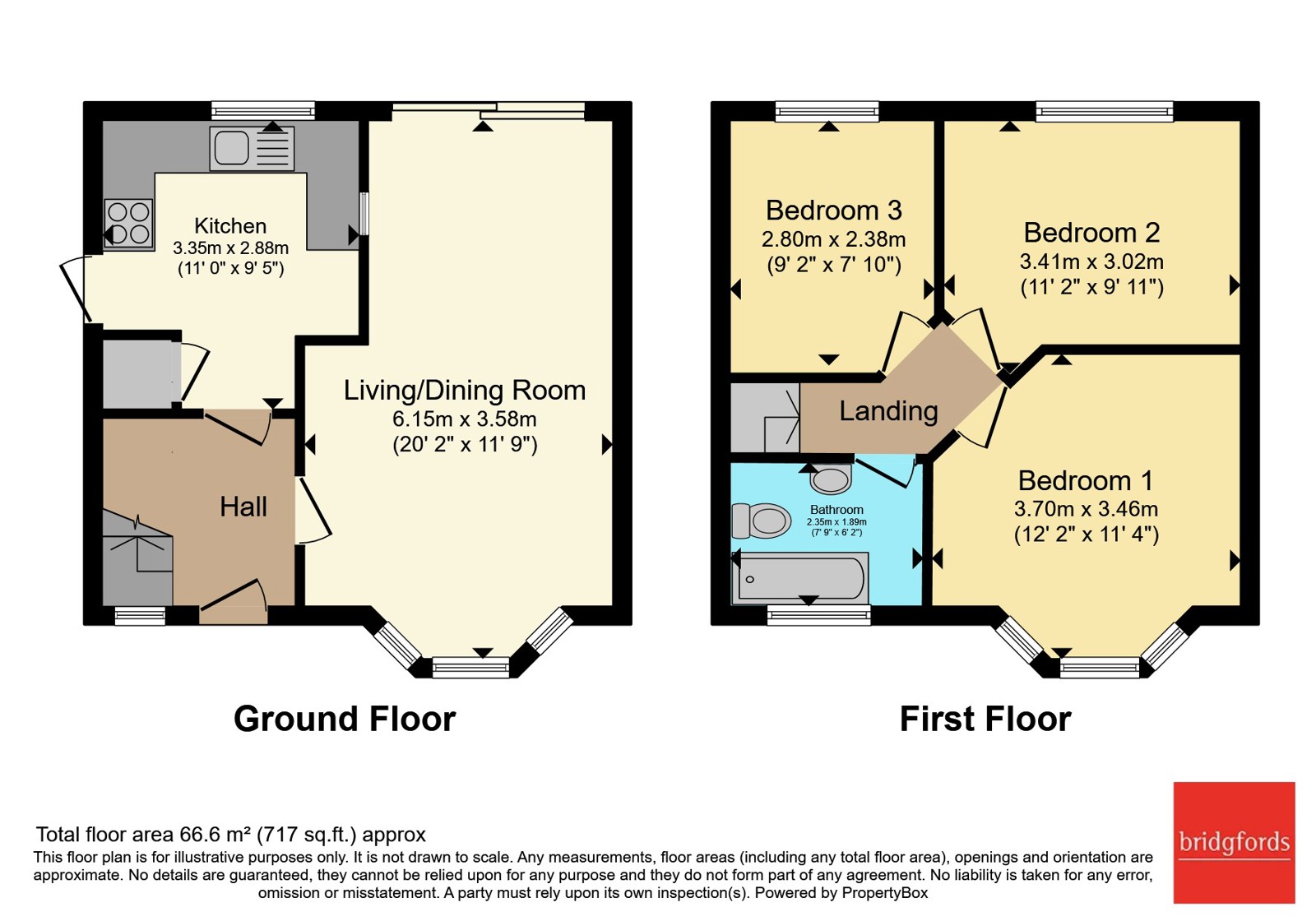 13, St. John Street, Swinton floorplan