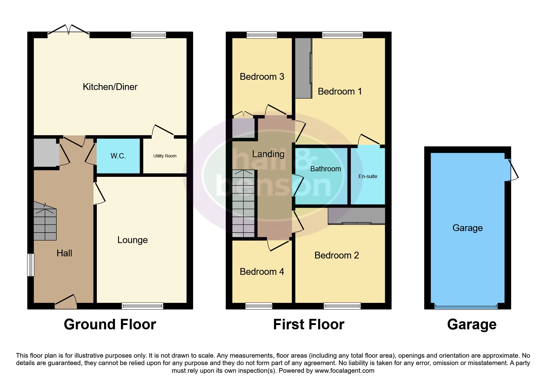 32, Weavers Way, ALFRETON floorplan