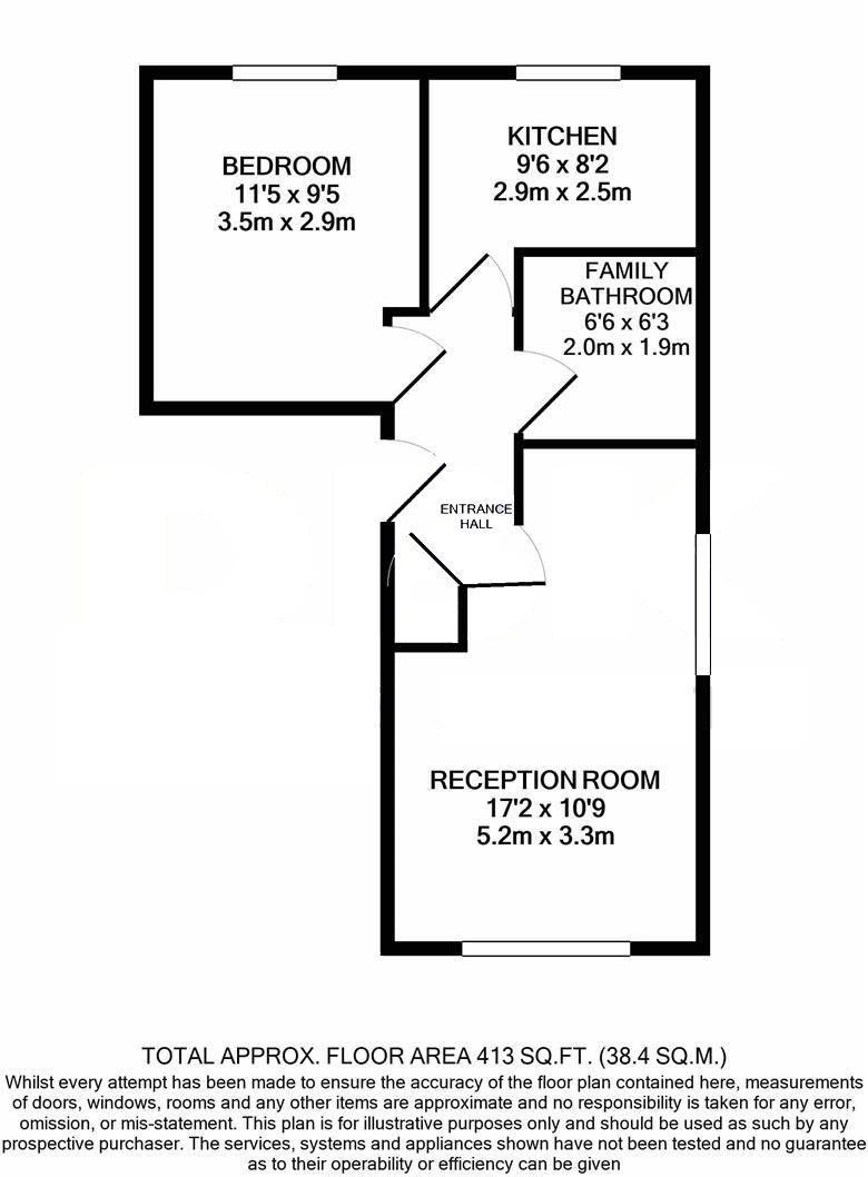Flat 16, Nuffield Court, Hounslow floorplan