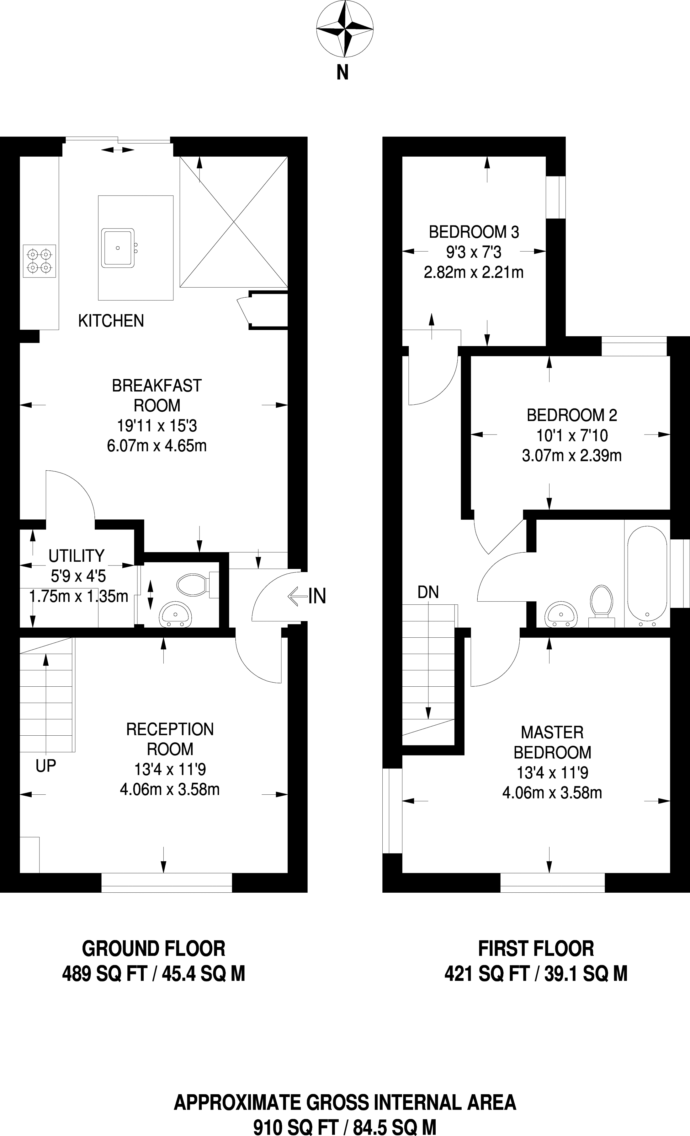 3 Bedrooms Semi-detached house for sale in Meadrow, Godalming GU7