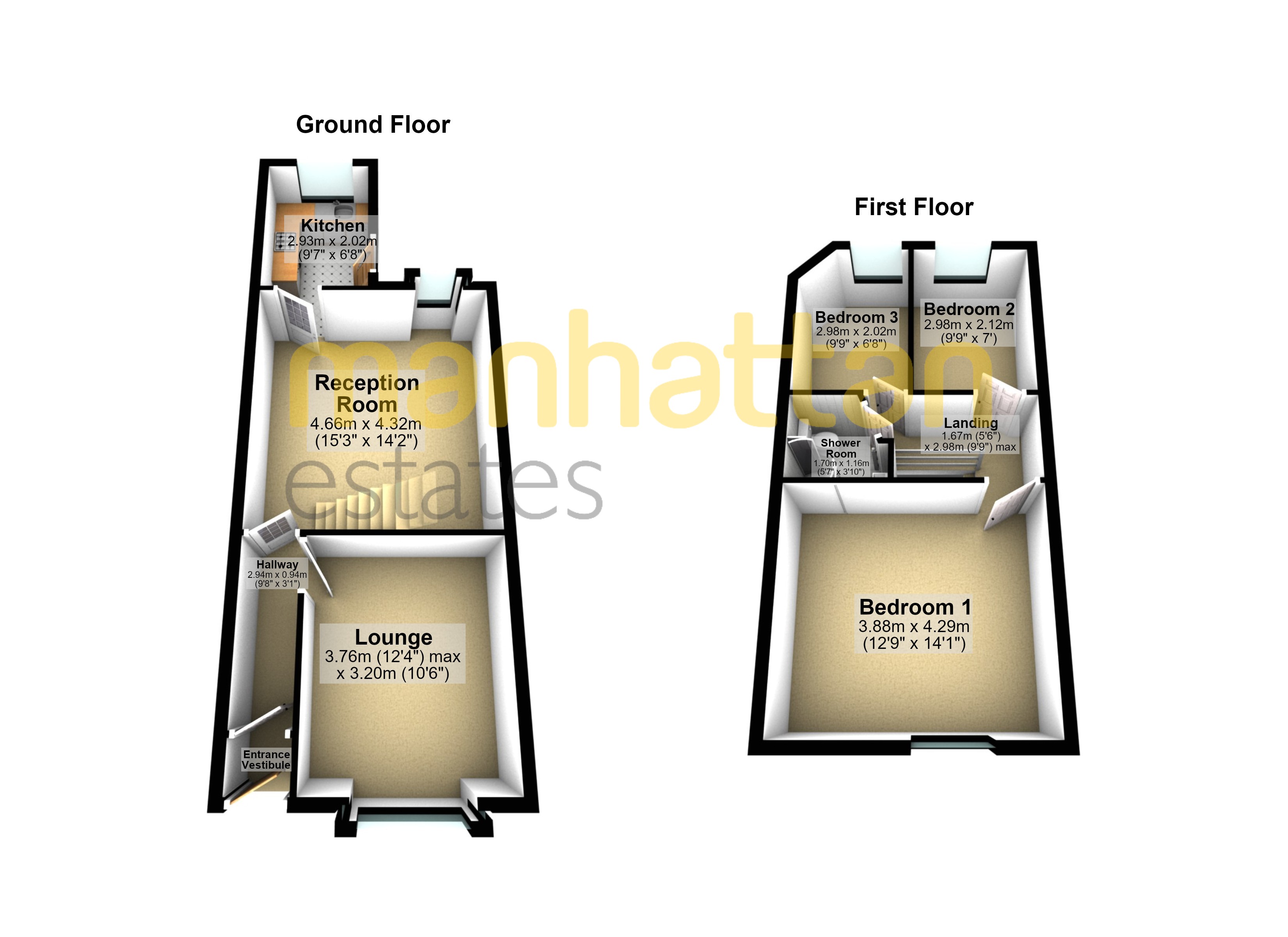159, Belmont Road, Bolton floorplan