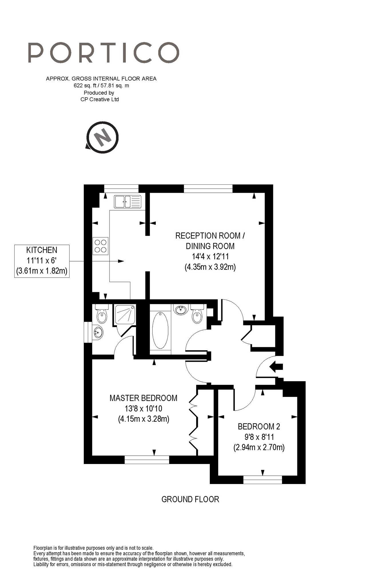2 Bedrooms Flat for sale in The Croft, Loughton IG10