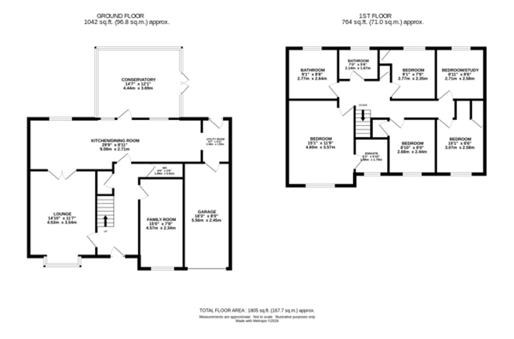 26 Hamble Way, Macclesfield floorplan