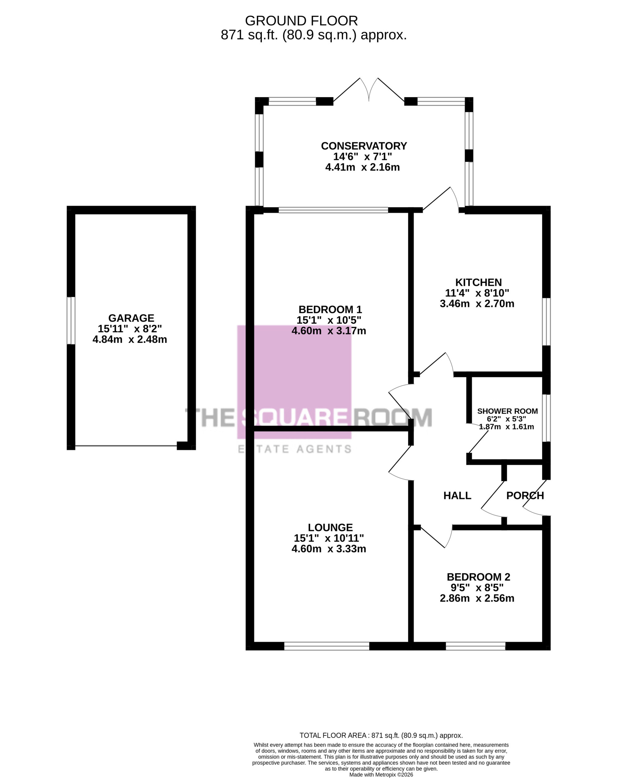 17, Penrhos Avenue, Fleetwood floorplan