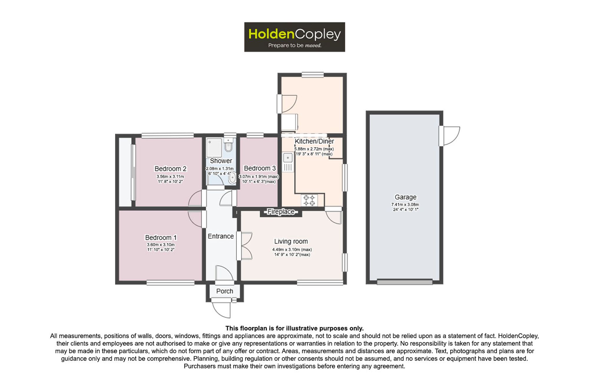 14 Haswell Road, Nottingham floorplan