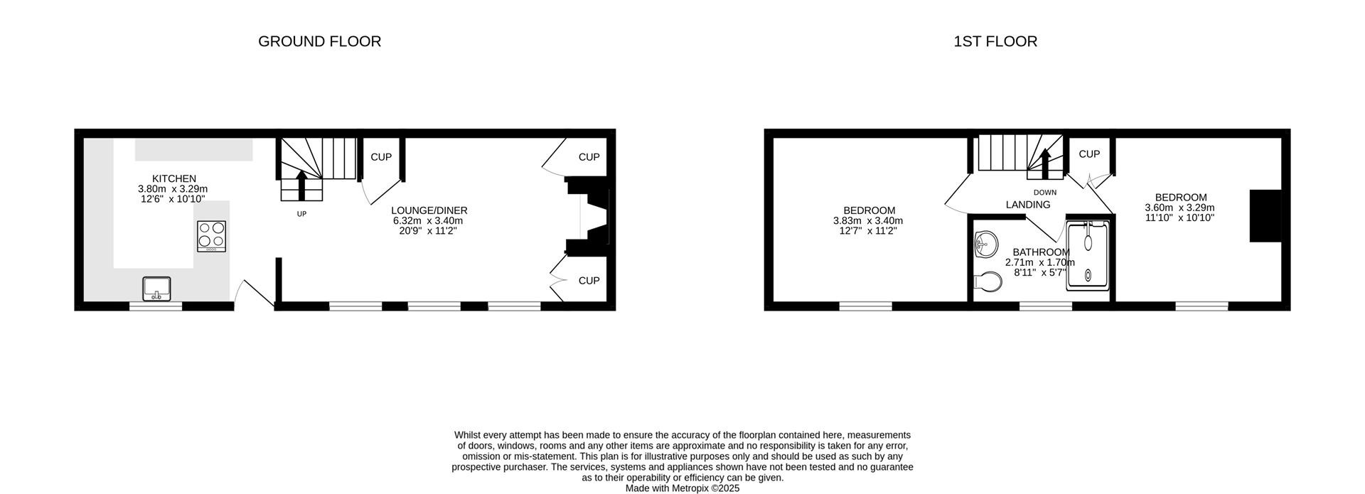 Cosy Cottage, Porthallow, Helston floorplan