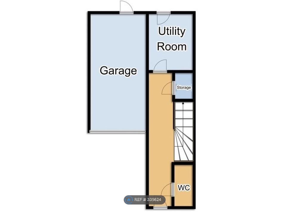 3 Bedrooms Terraced house to rent in Drum Close, Allestree, Derby DE22