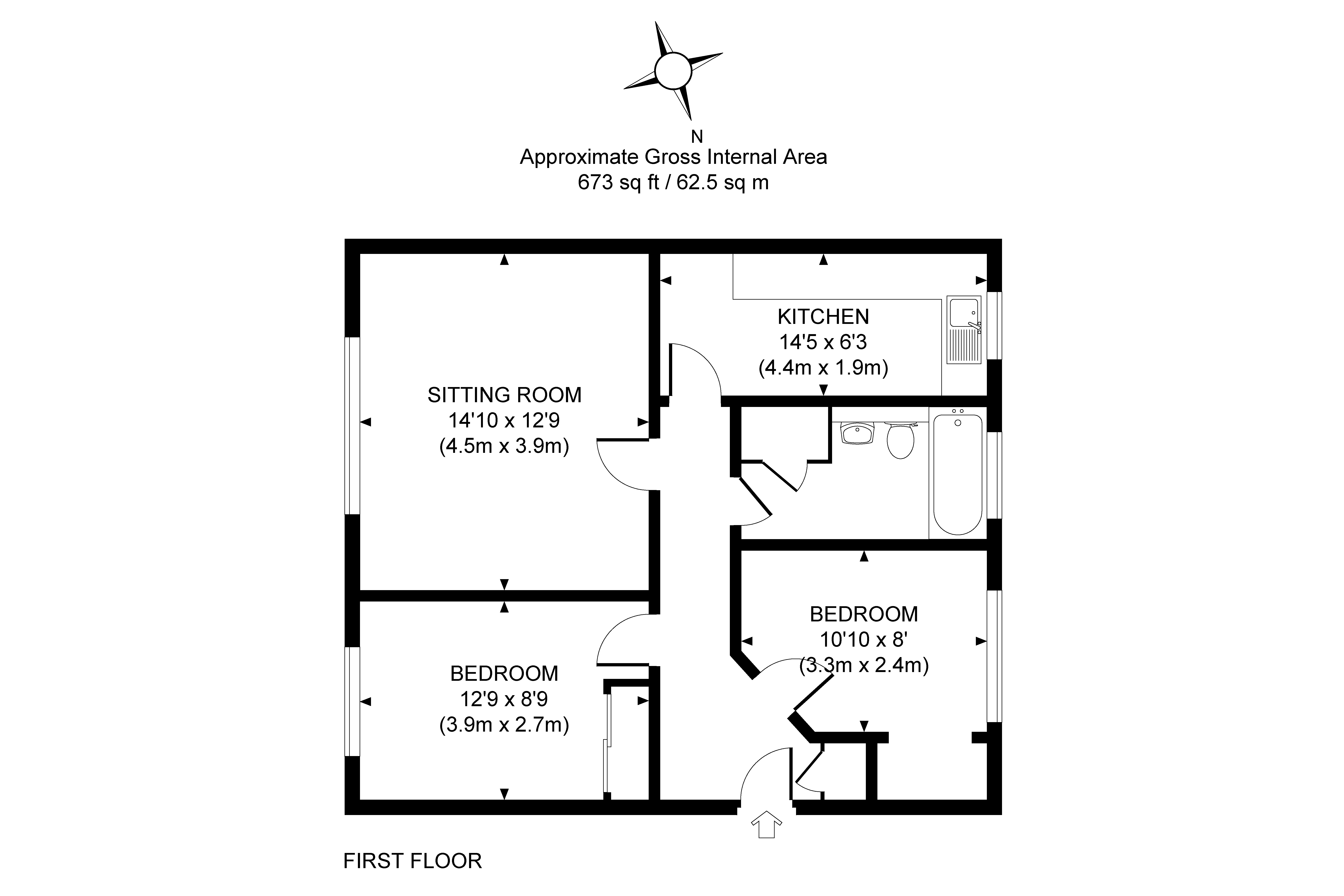 2 Bedrooms Flat for sale in Woking, Surrey GU22