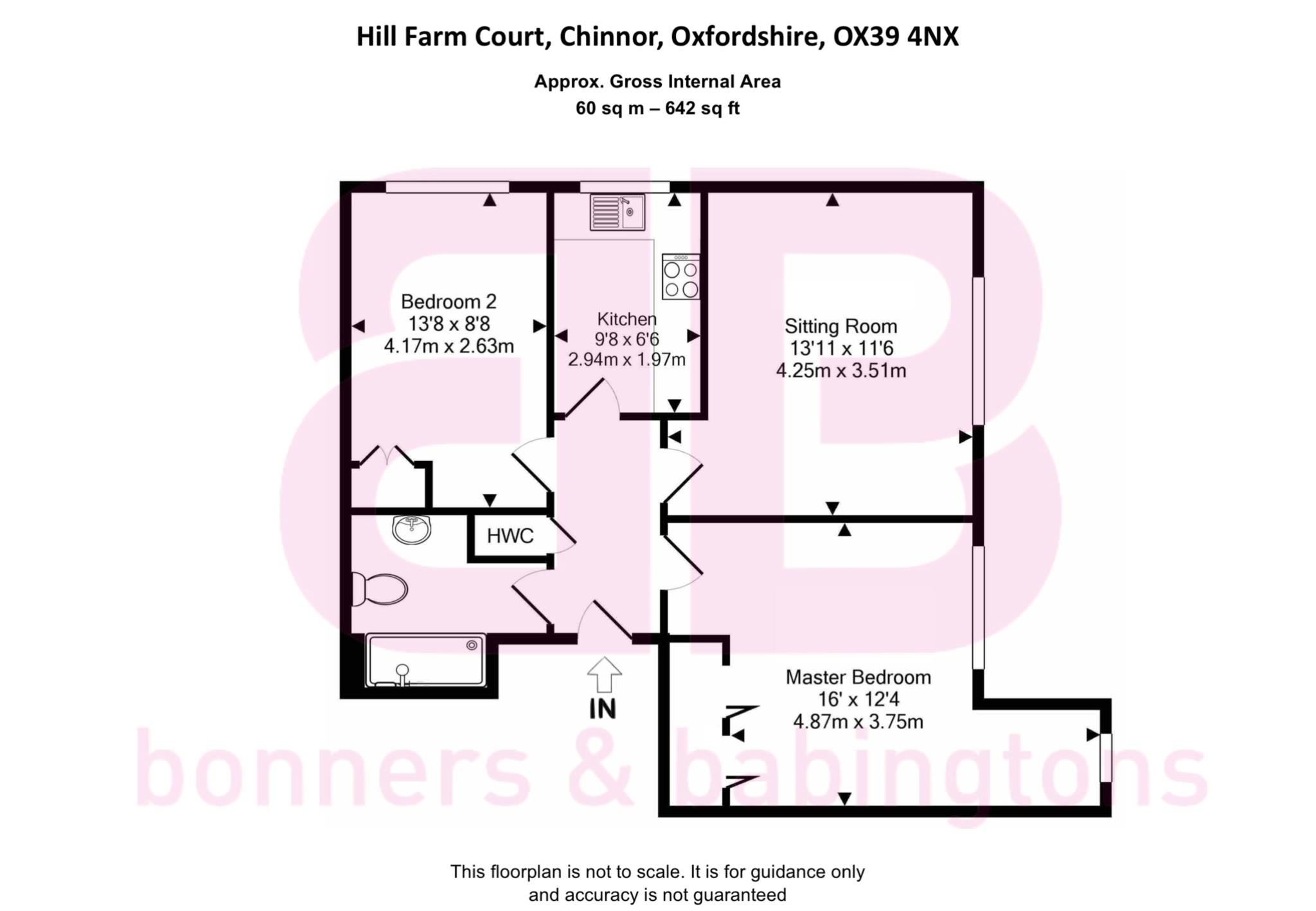 2 Bedrooms Flat to rent in Hill Farm Court, Chinnor OX39