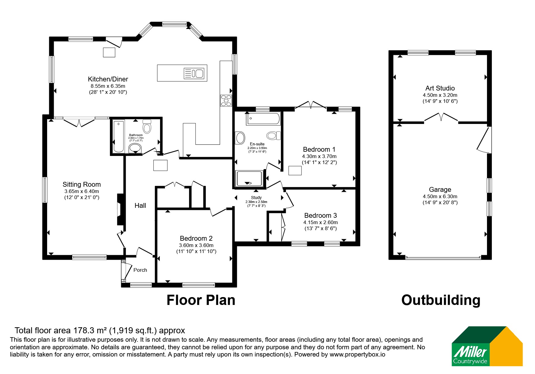 Cartref,, Treworga, Truro floorplan