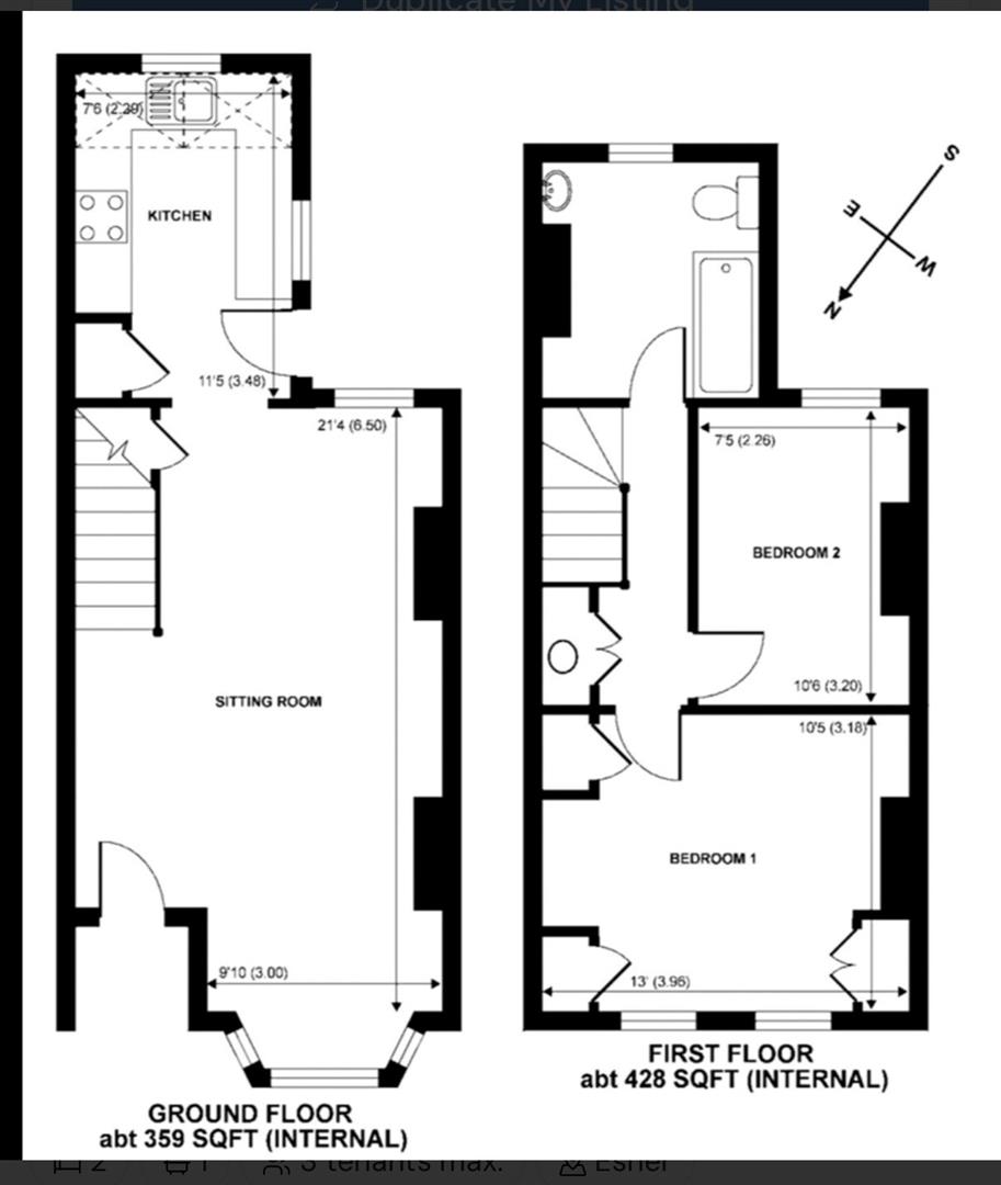 7, Park Square, Esher floorplan