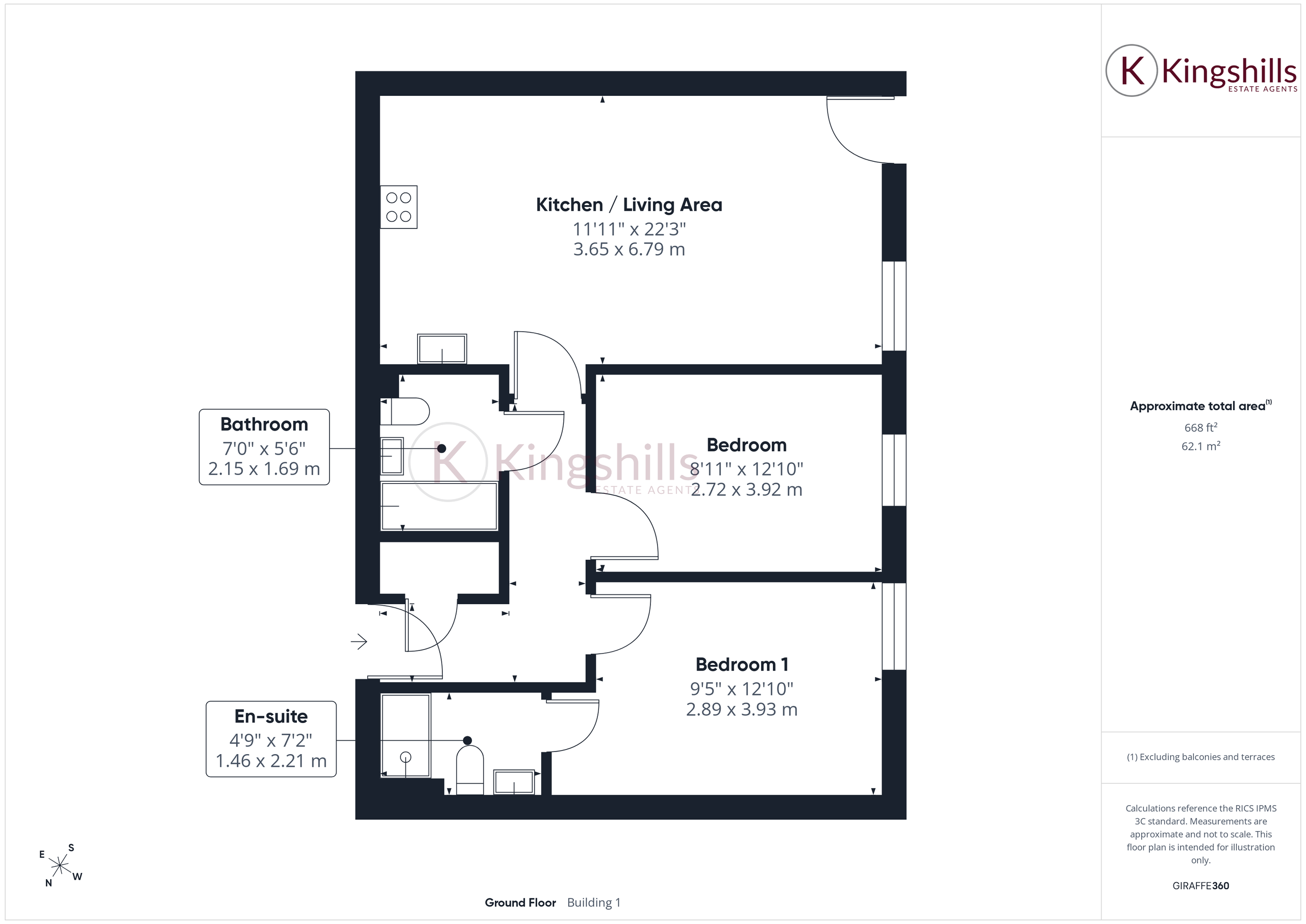 4 Kingshill House, High Wycombe floorplan