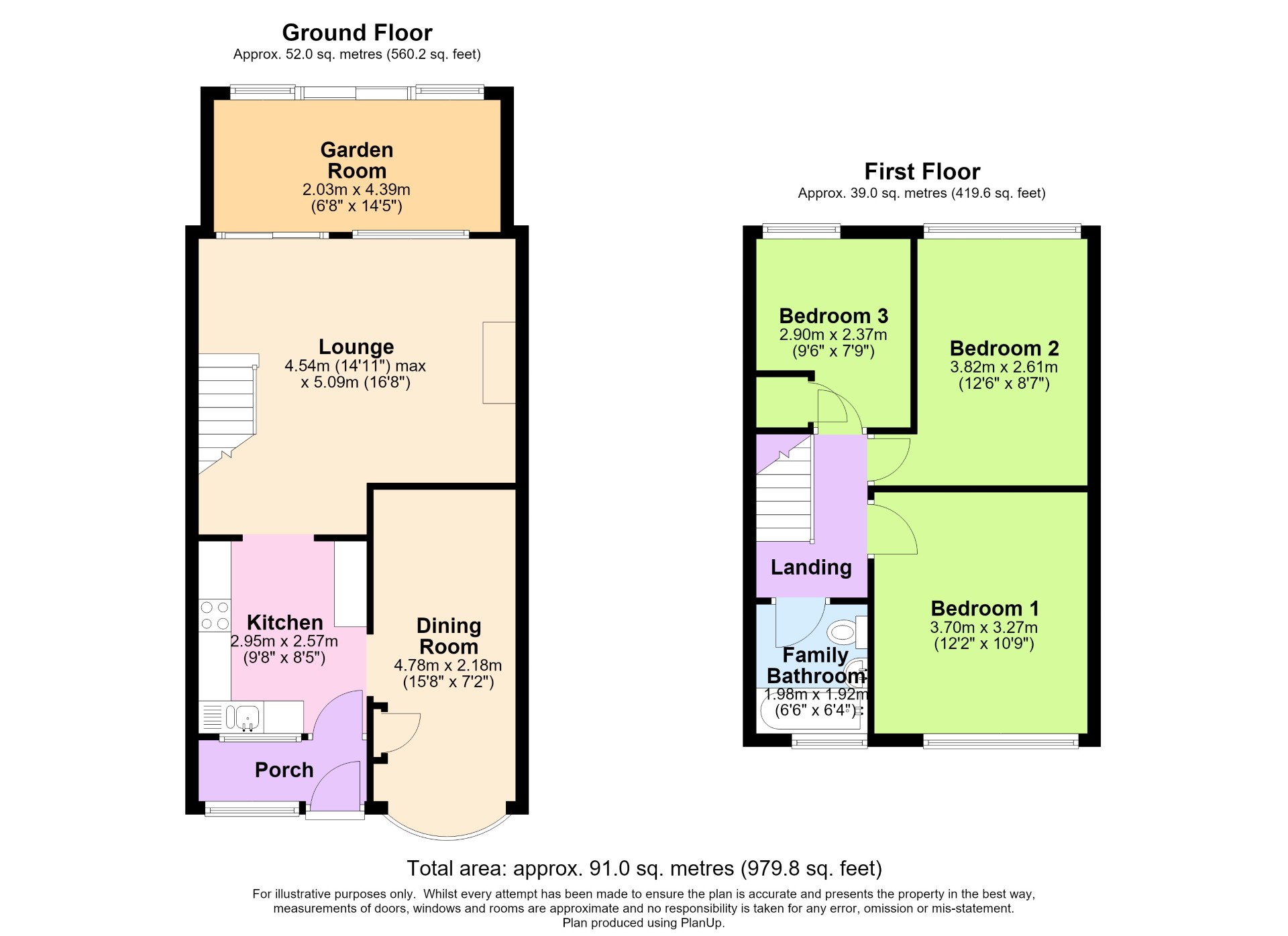 51, Joseph Luckman Road, Warwickshire floorplan
