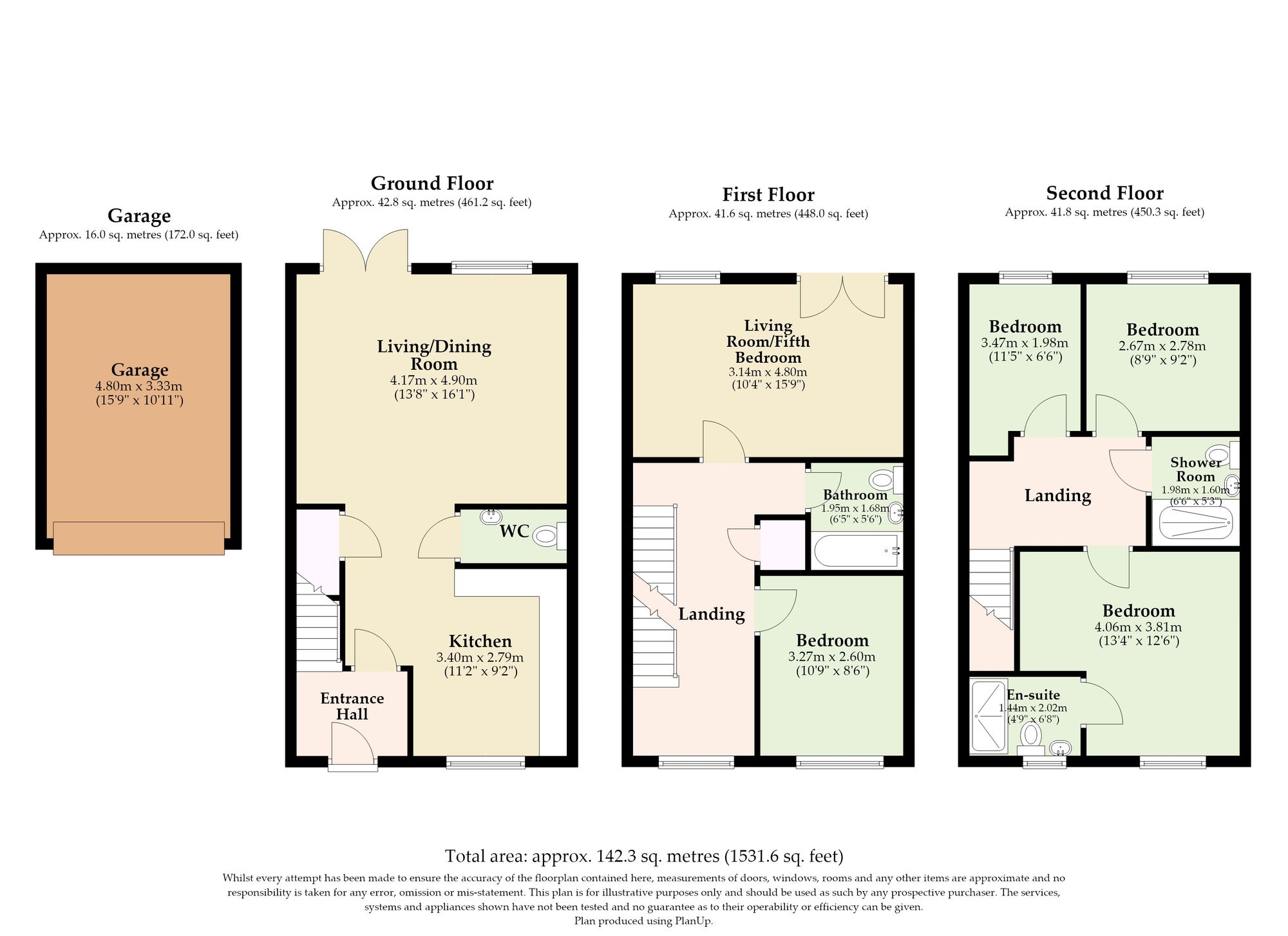 22 Mallard Way, Norwich floorplan