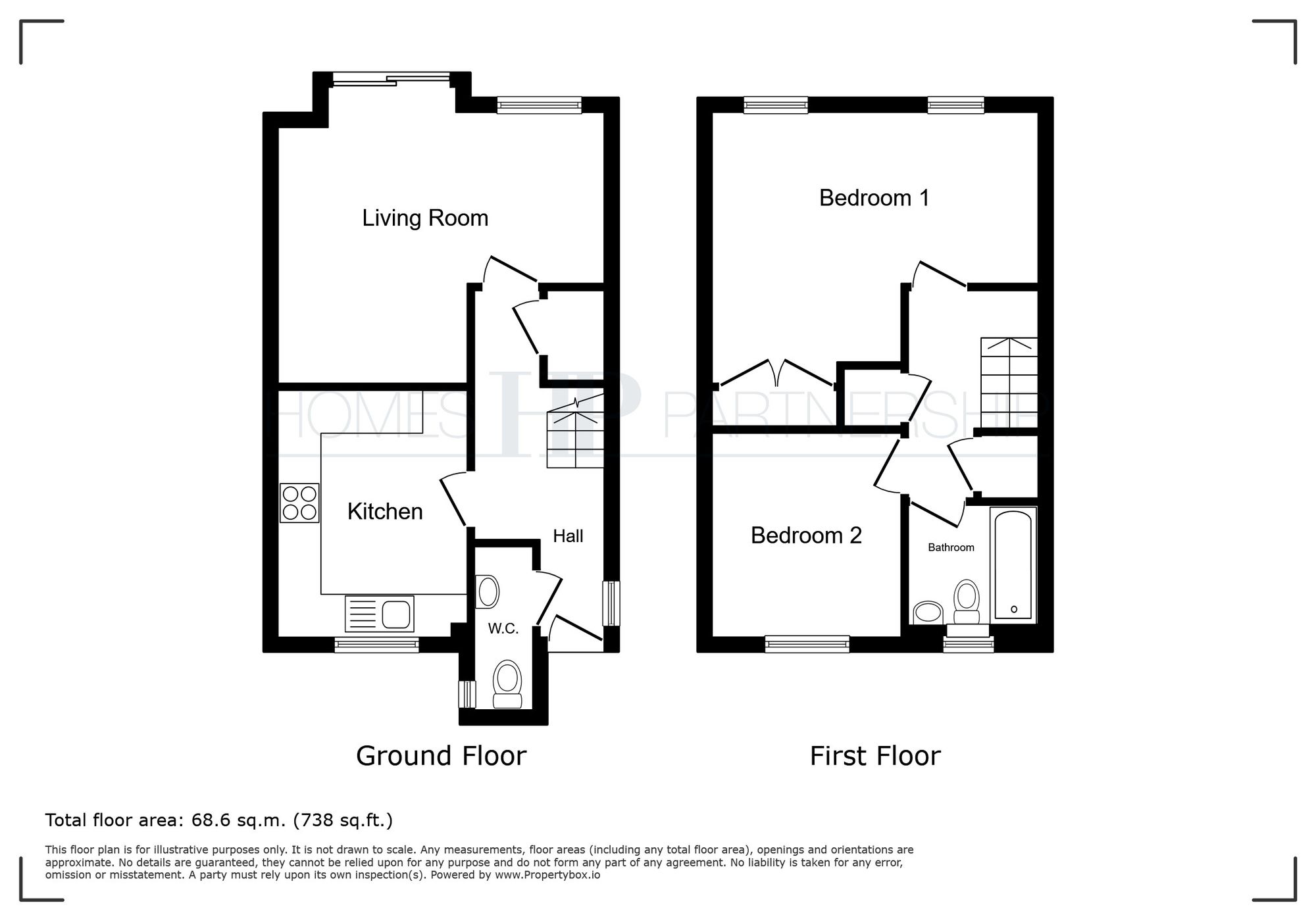 21 Boleyn Close, Crawley floorplan