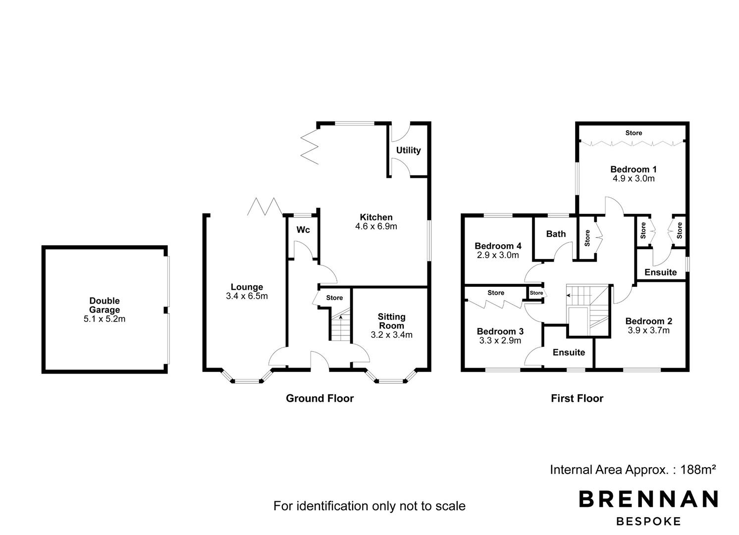 7, Brancey Close, Kettering floorplan