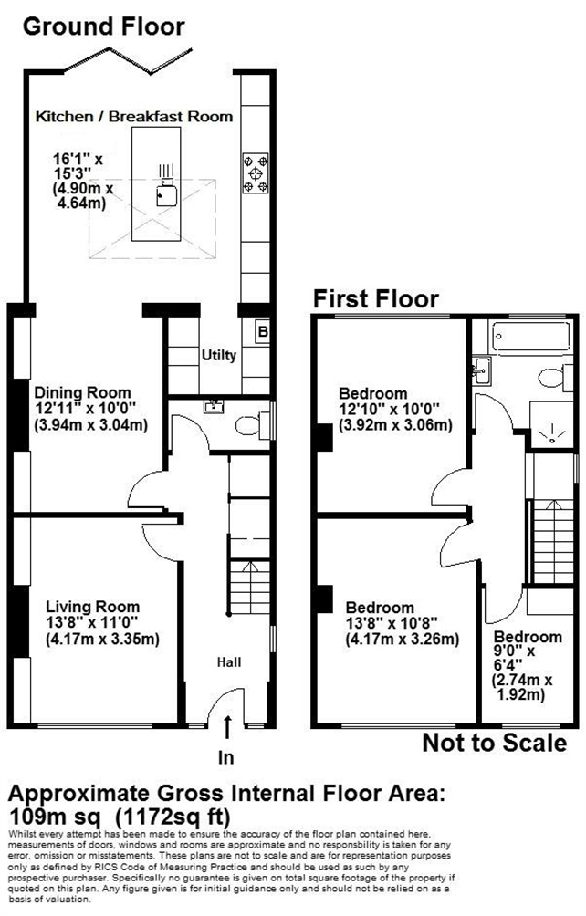 3 Bedrooms Semi-detached house for sale in West Grove, Walton-On-Thames, Surrey KT12