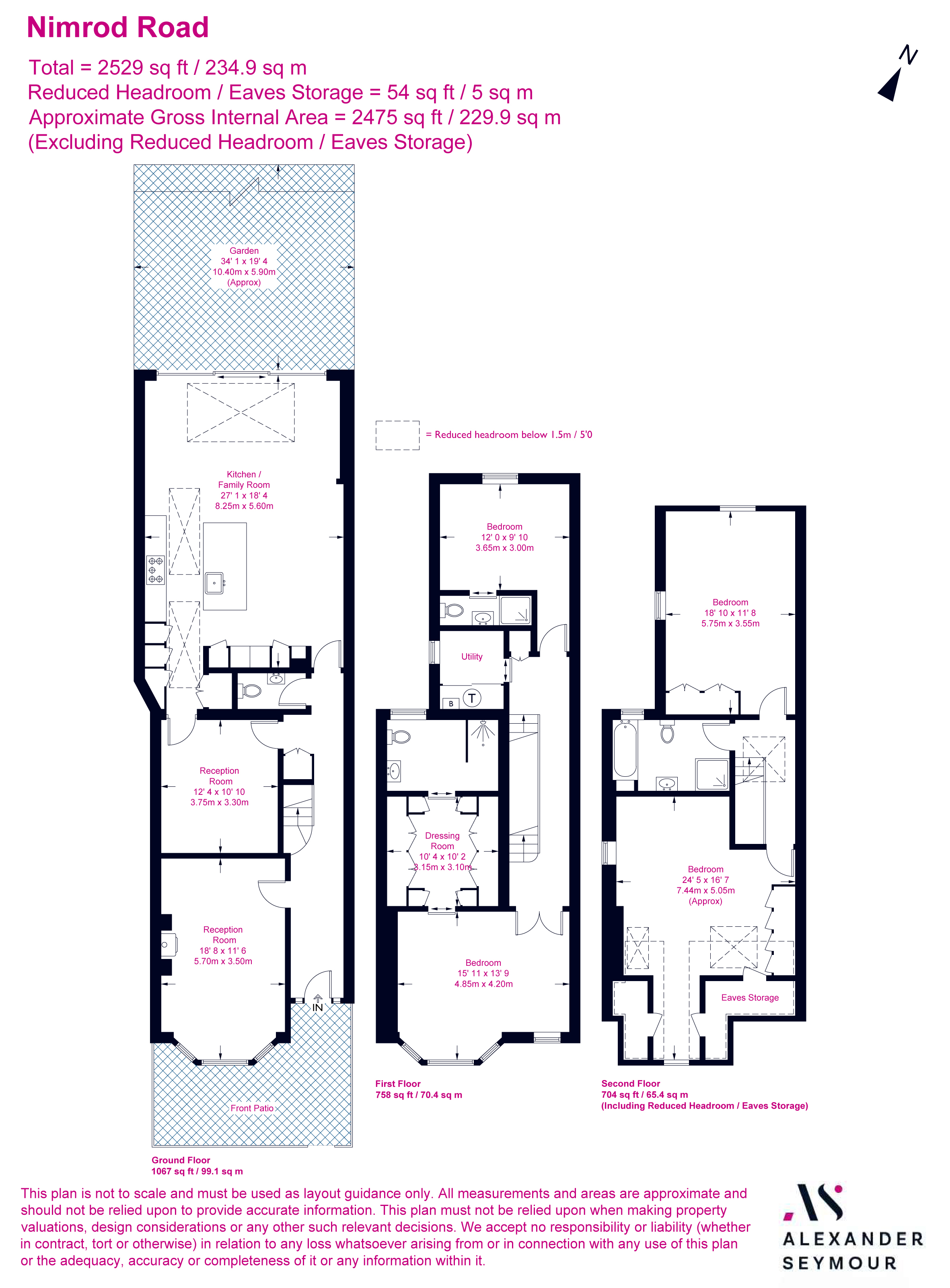 62, Nimrod Road, Furzedown floorplan