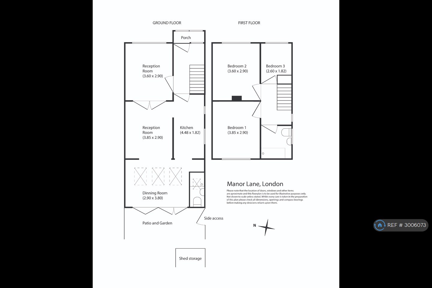 Manor Lane, London floorplan