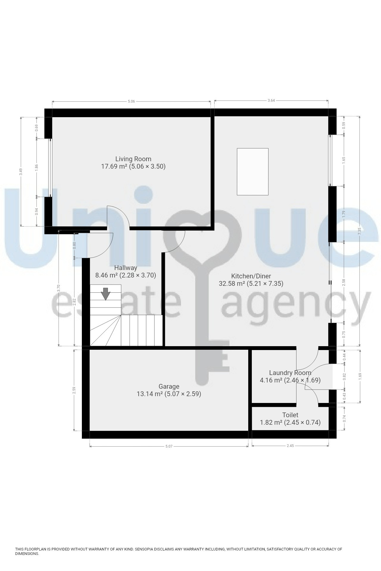17, Sylvan Gardens, Kirkham floorplan